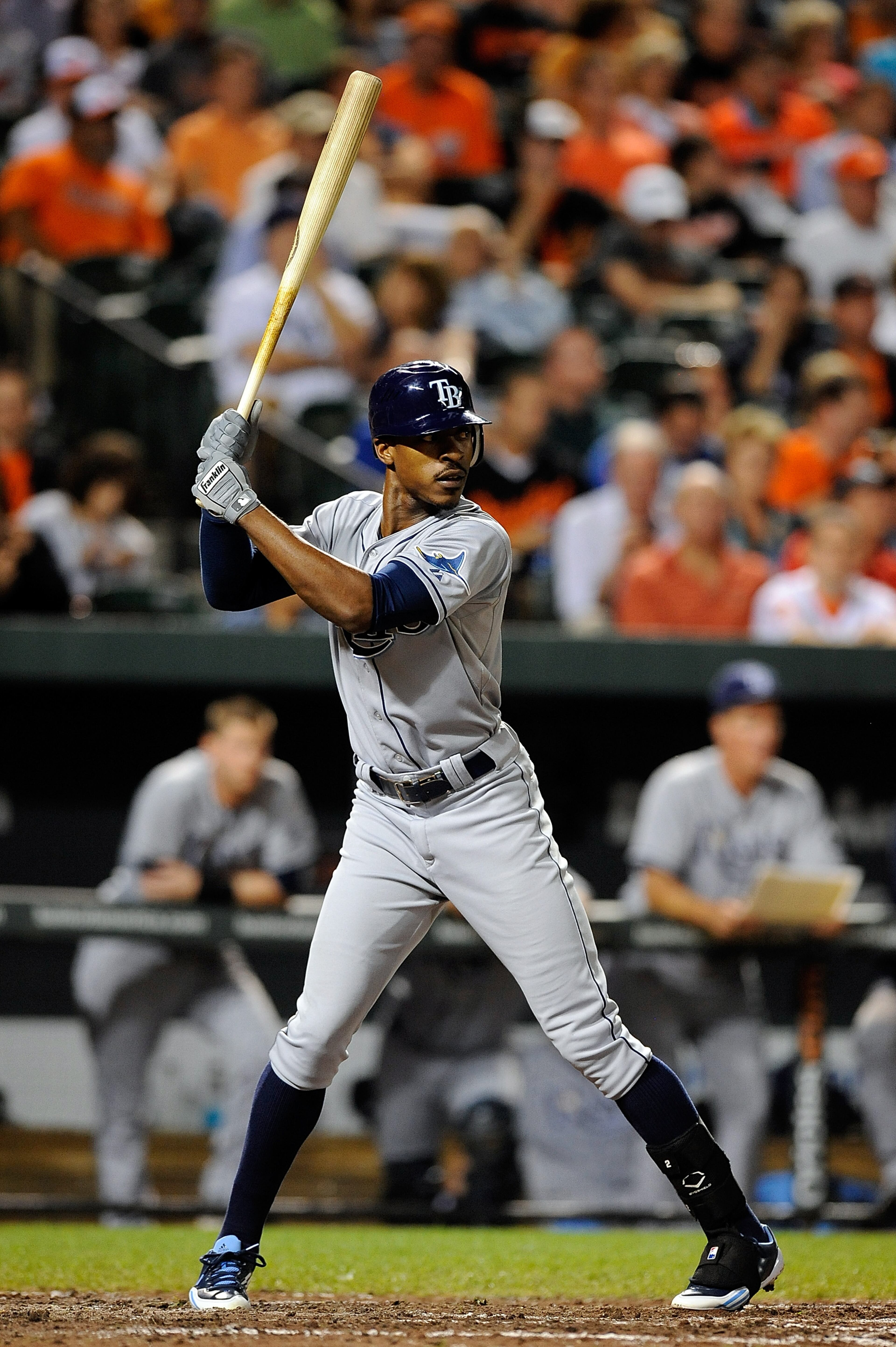 Outfielder B.J. Upton left the Devil Rays to join the Braves.