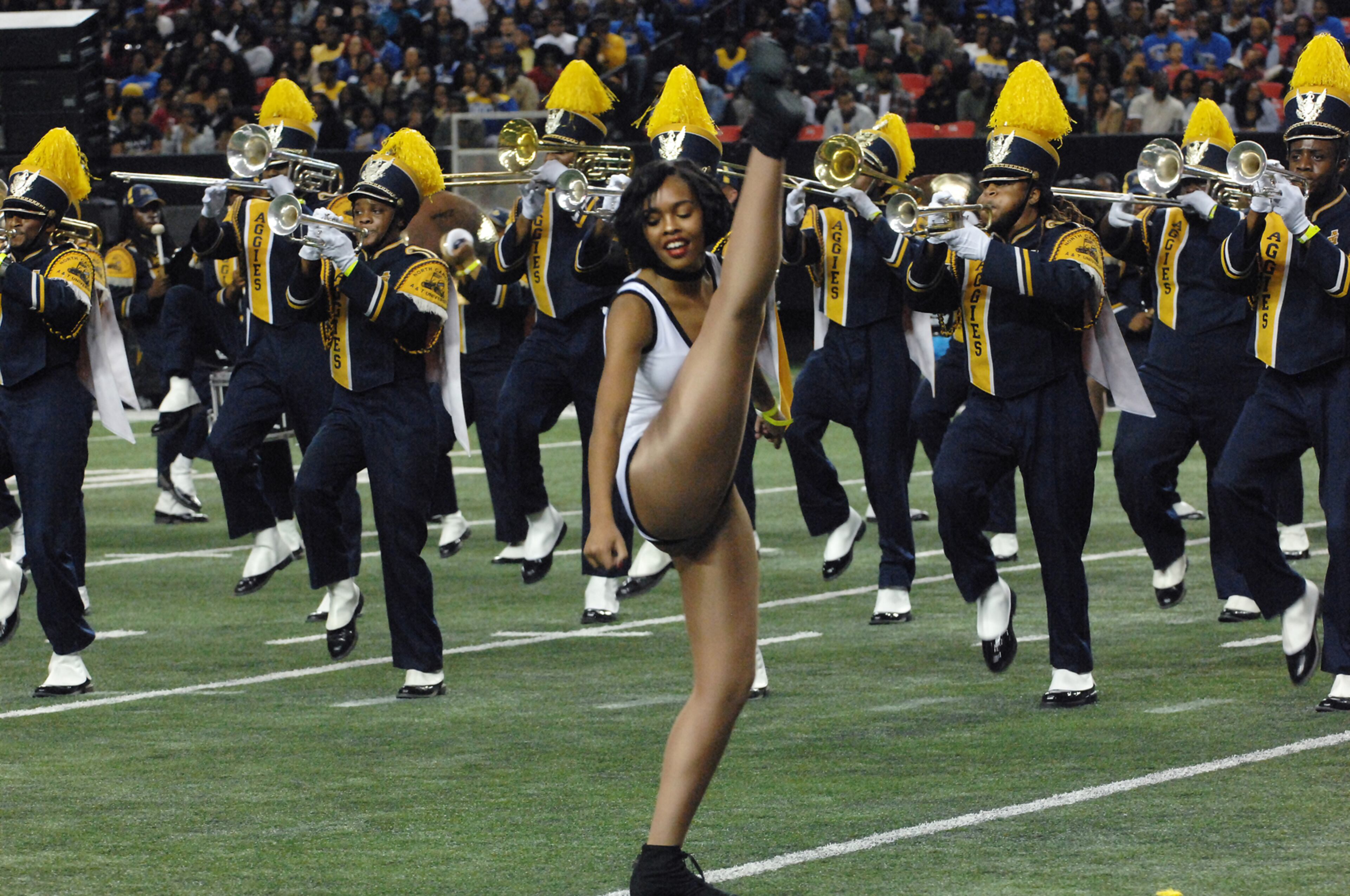 012817 The North Carolina A&T Marching Band performs. Battle of the Bands at the Georgia Dome in Atlanta.
W.A. Bridges Jr. special