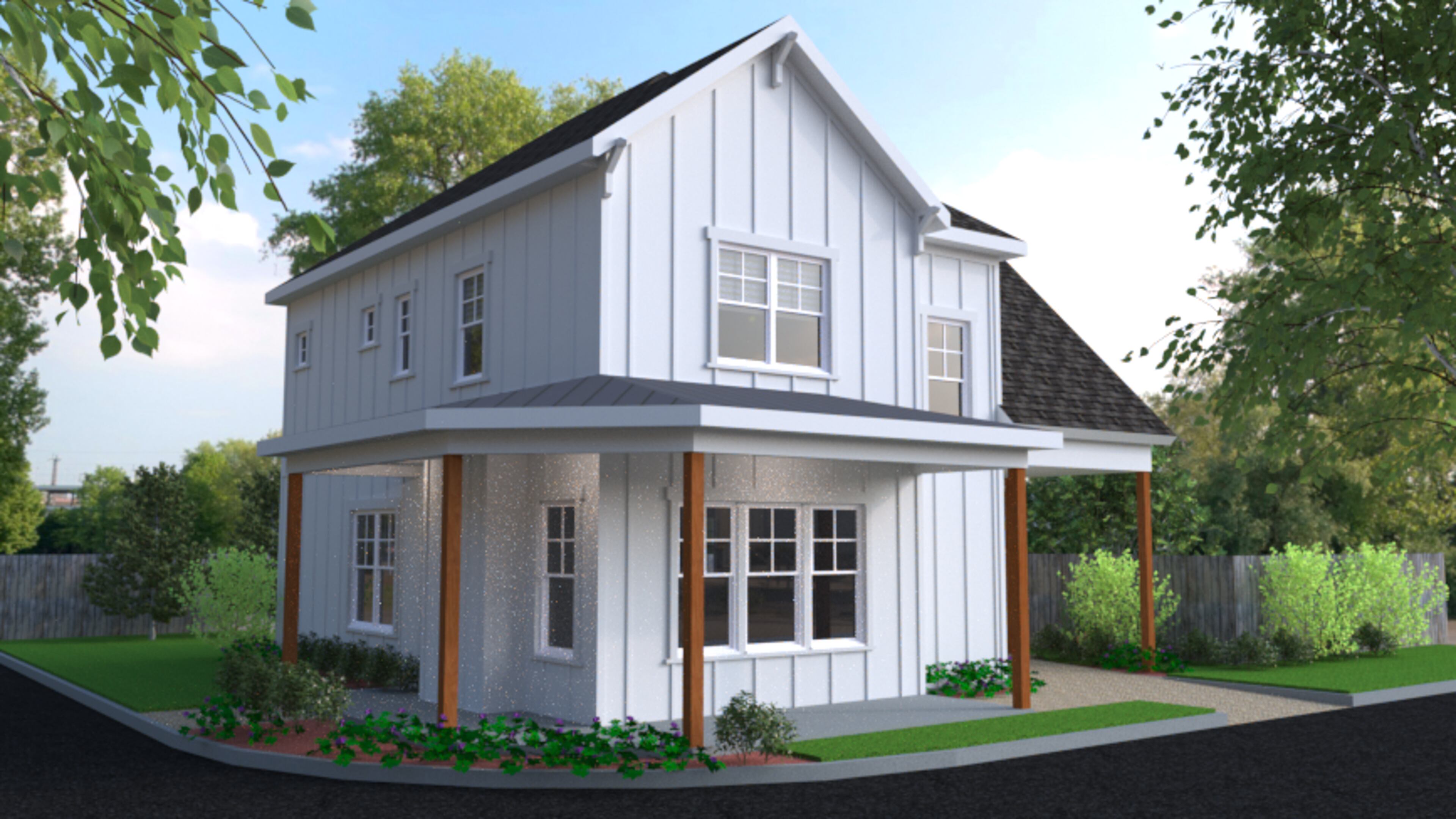 The “Vernon” development, situated at the intersection of Vernon Avenue and Berne Street, is being led by The Brighstar Team/ Compass with Southwyck Homes.