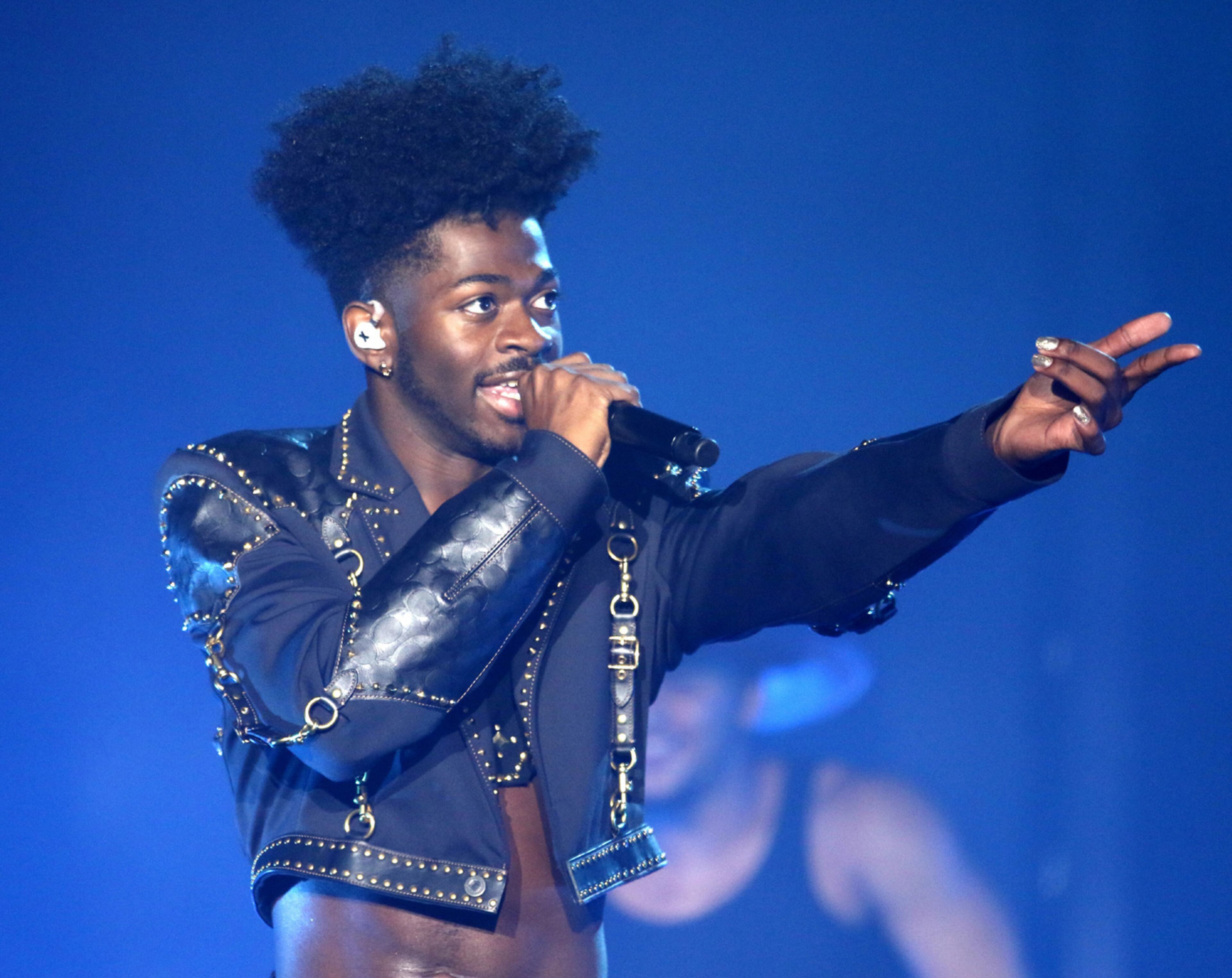 Atlanta native Lil Nas X played the first show of a two-night run in his hometown on Tuesday, Sept. 27, 2022, at the Coca-Cola Roxy Theatre. The Long Live Montero Tour hits the stage again Wednesday night at the Roxy in The Battery Atlanta. Robb Cohen for the Atlanta Journal-Constitution