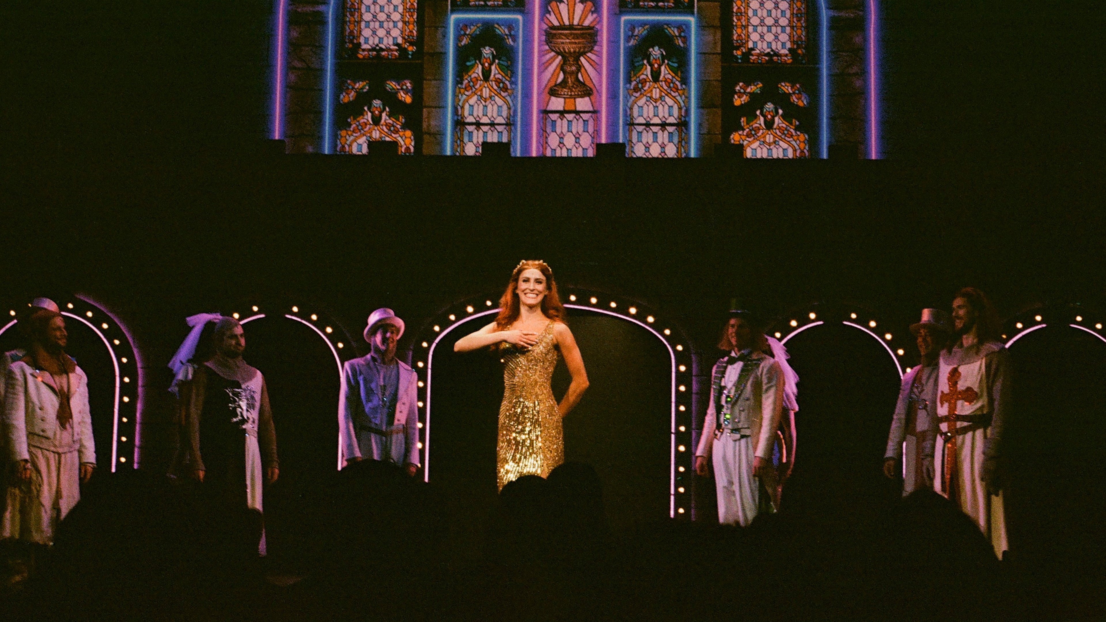 Gainesville native Delaney Benson performs as the Lady of the Lake in "Spamalot." The North American tour comes to the Fox Theatre from Tuesday to Sunday. (Courtesy of Delaney Benson)