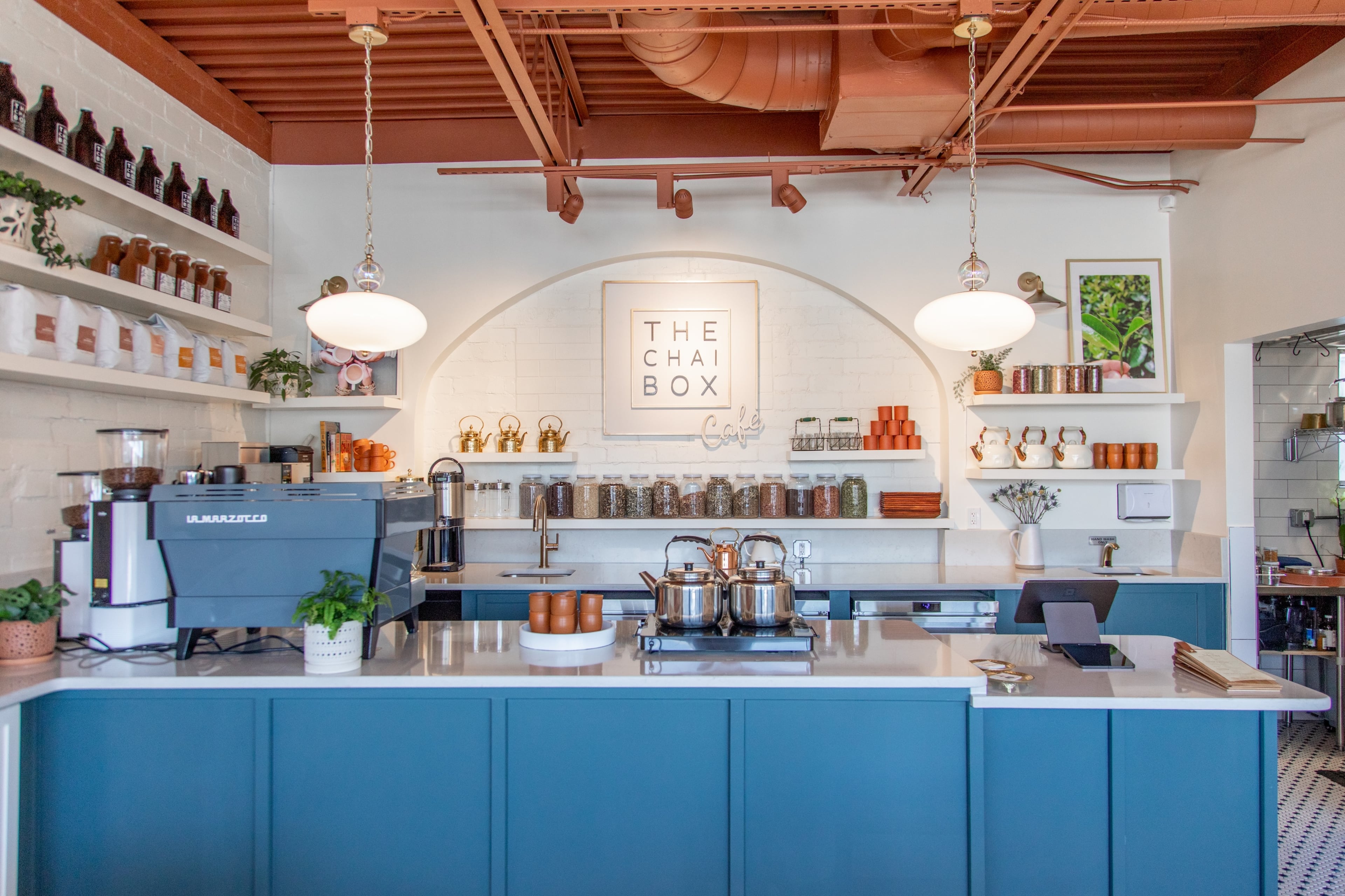 Monica Sunny, founder of the Chai Box, said her new cafe is an extension of her home, and it feels like it. (Courtesy of the Chai Box Cafe)