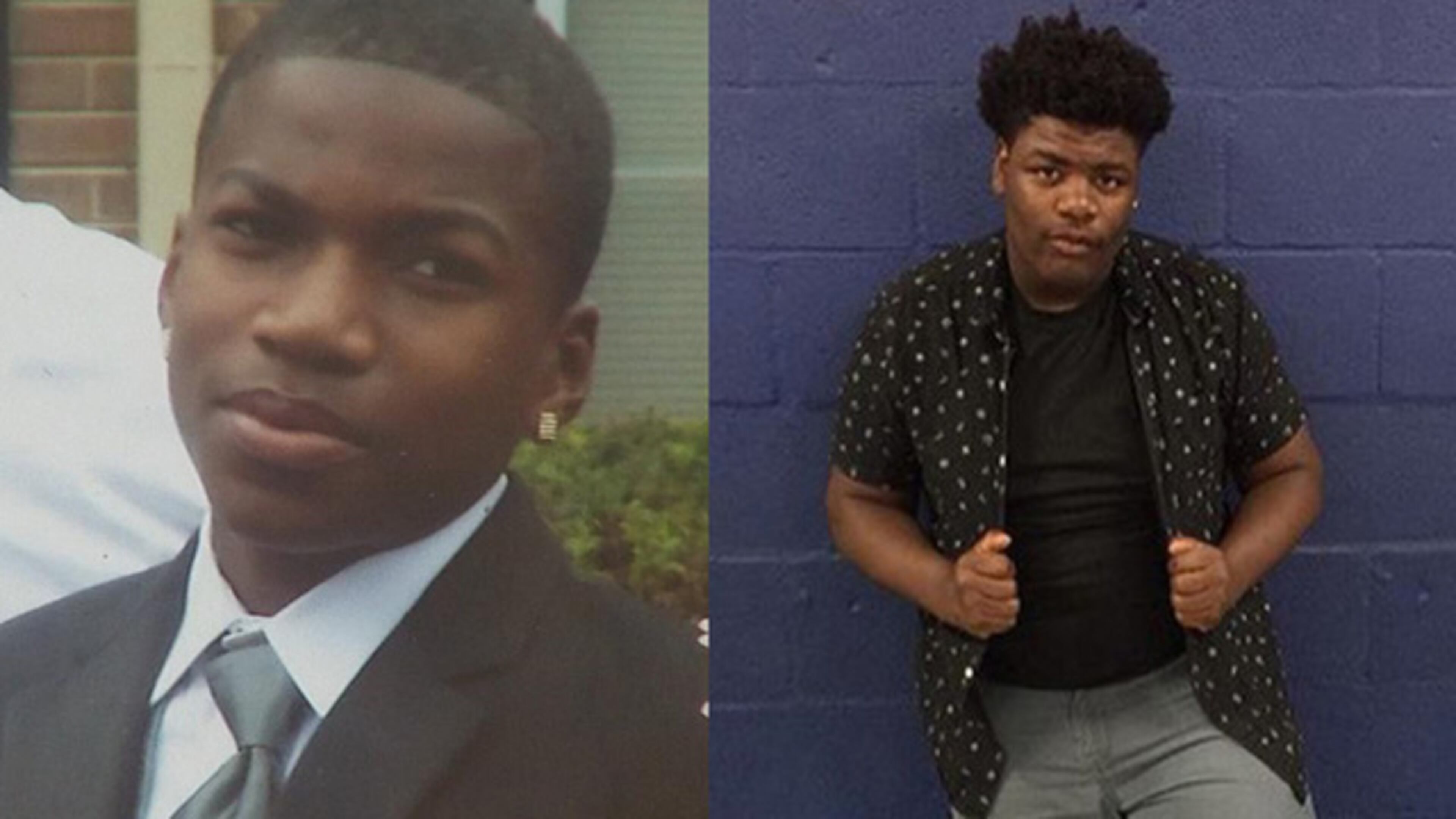 Malik Cooper (left) was killed in a car wreck on his way to Marquez Montgomery’s funeral. (Credit: Channel 2 Action News)