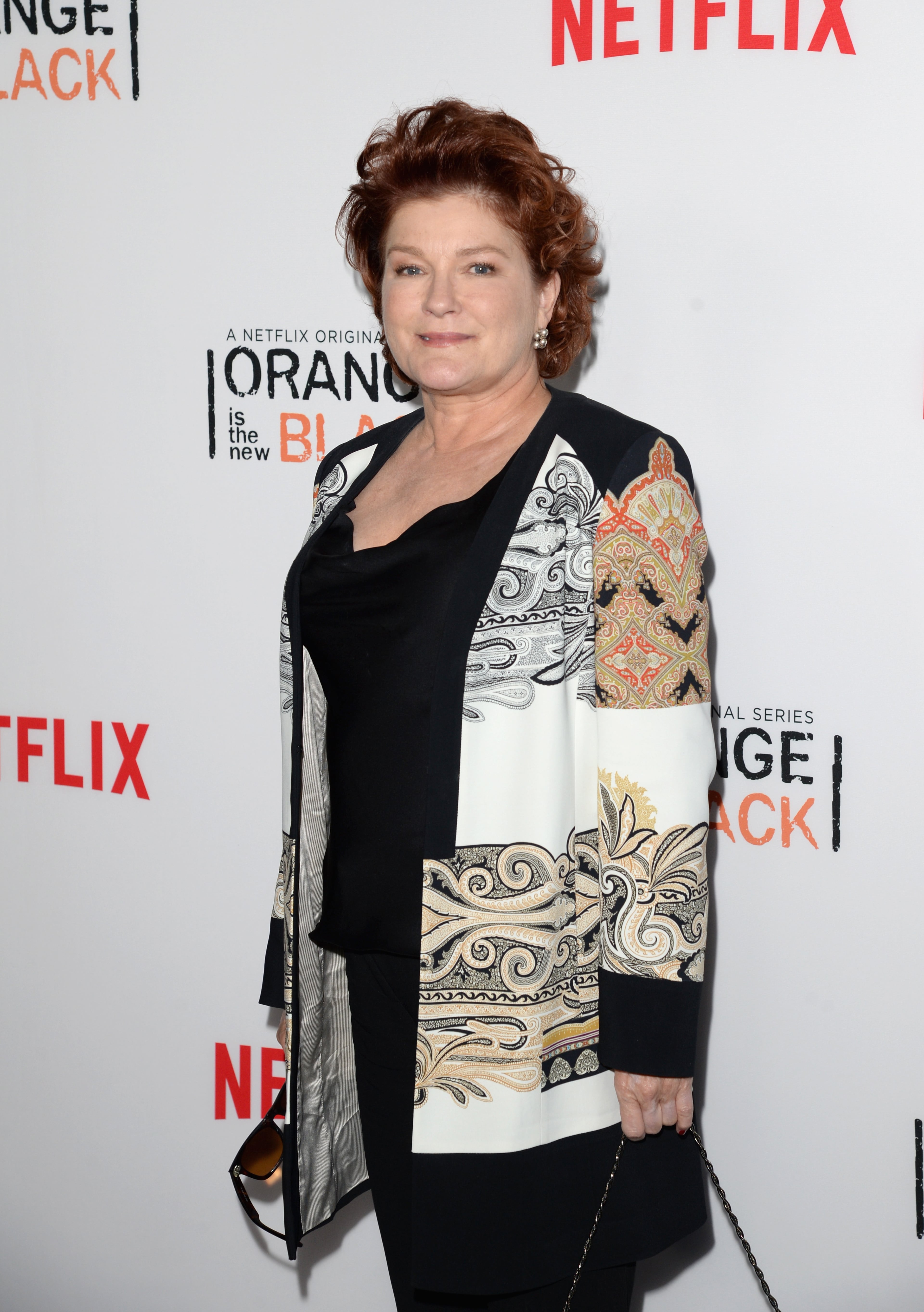 LOS ANGELES, CA - AUGUST 04: Actress Kate Mulgrew attends Netflix's "Orange is the New Black" panel discussion at Directors Guild Of America on August 4, 2014 in Los Angeles, California. (Photo by Jason Merritt/Getty Images)