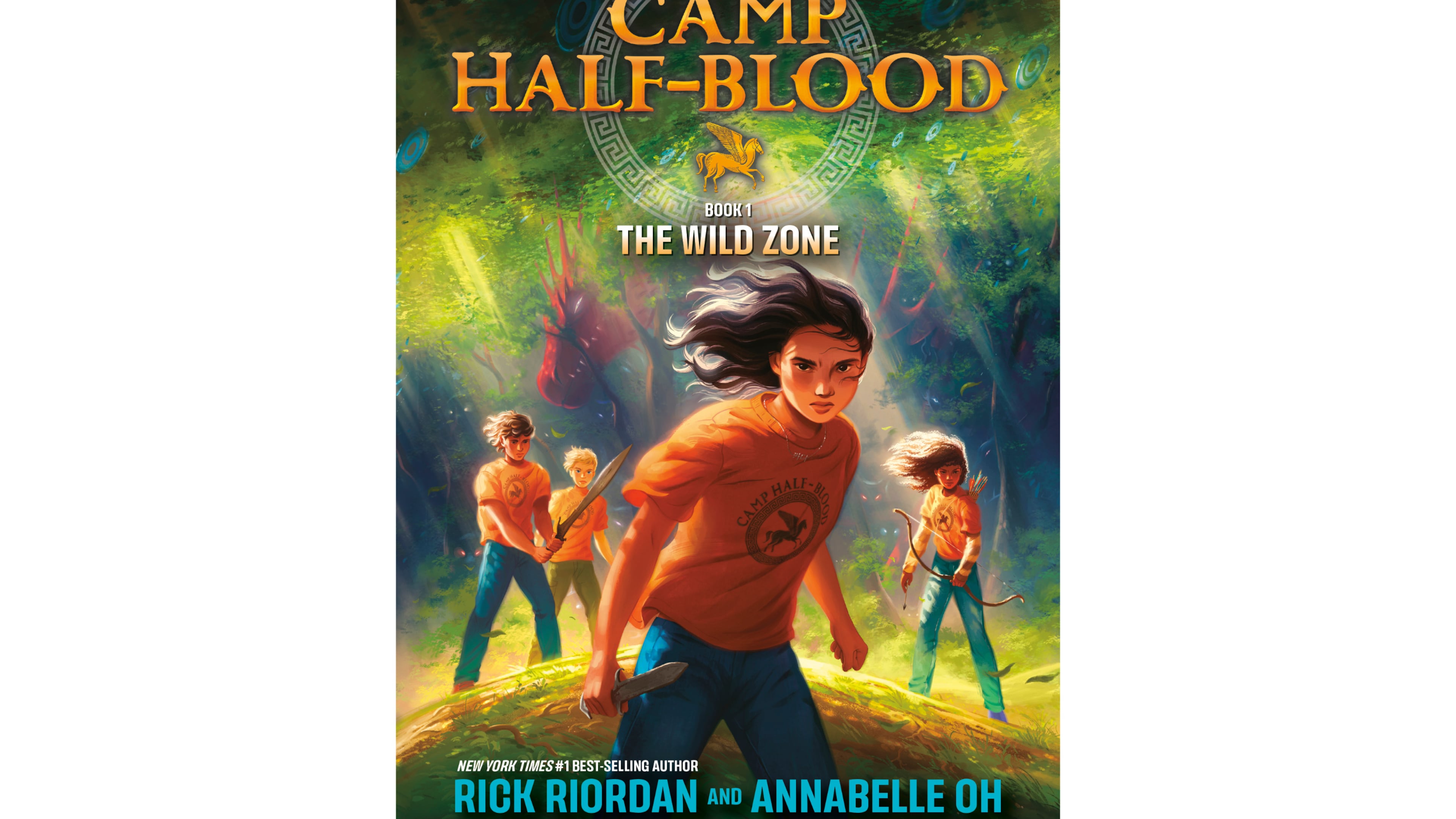 This cover image released by Random House Books for Young Readers shows "The Wild Zone: Camp Half-Blood" by Rick Riordan and Annabelle Oh. (Random House Books for Young Readers via AP)