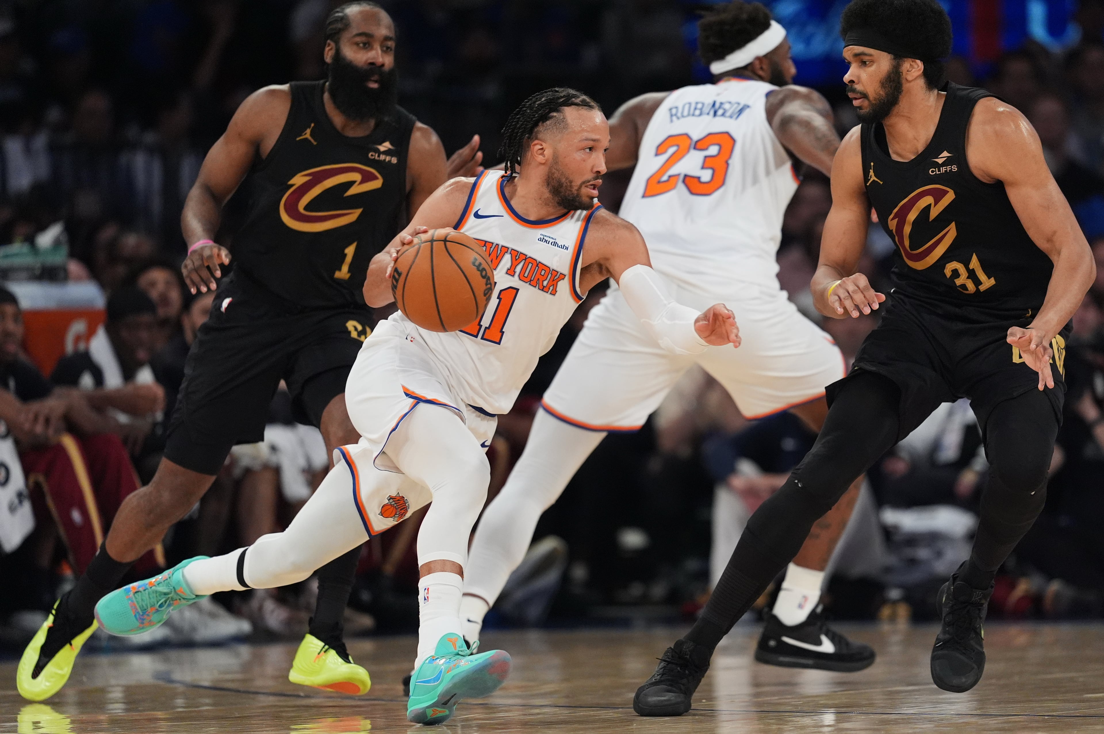 Cavaliers Knicks Basketball