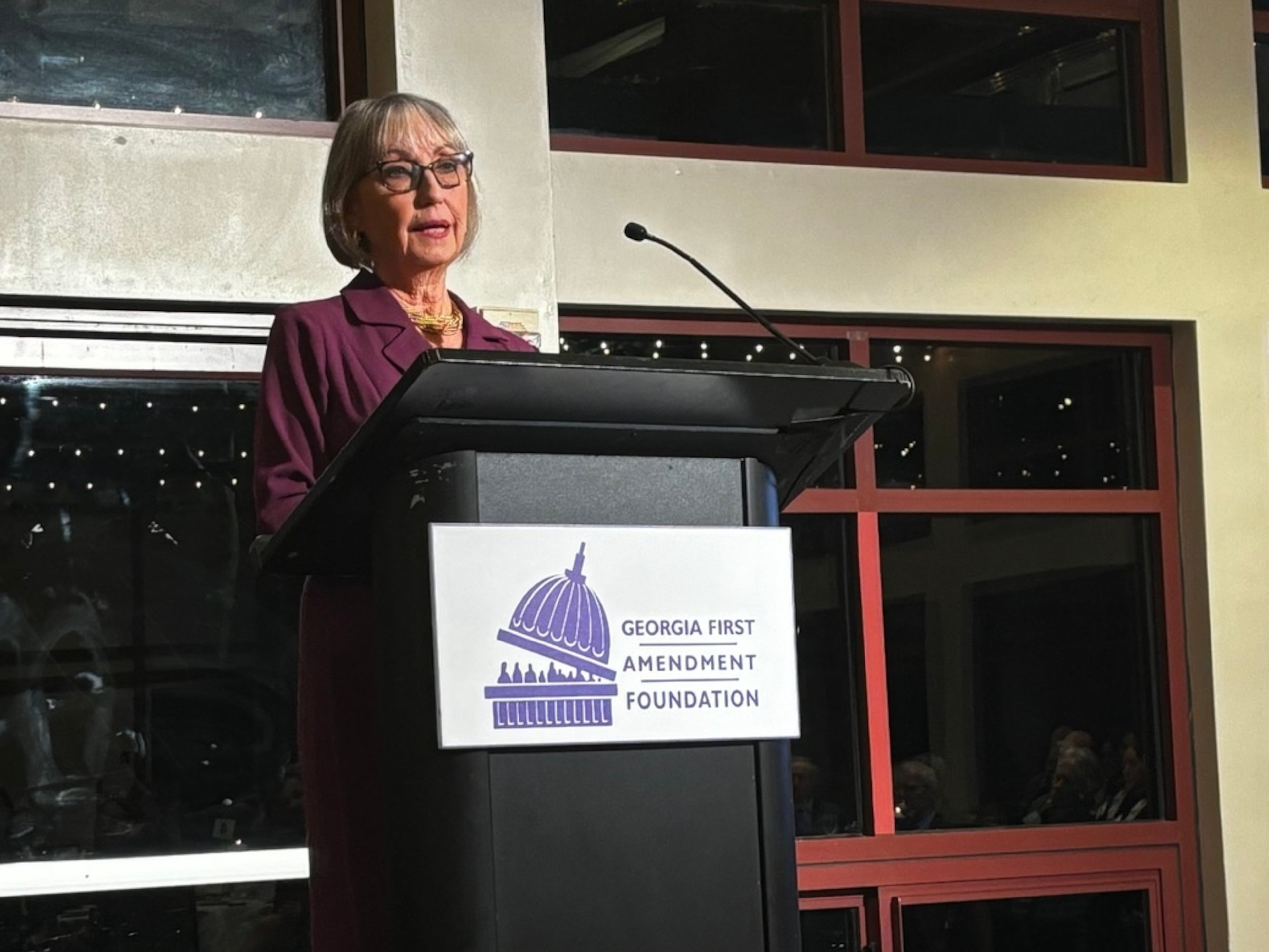 Famed conservationist Sally Bethea wins the Charles L. Weltner Freedom of Information Award from the Georgia First Amendment Foundation.