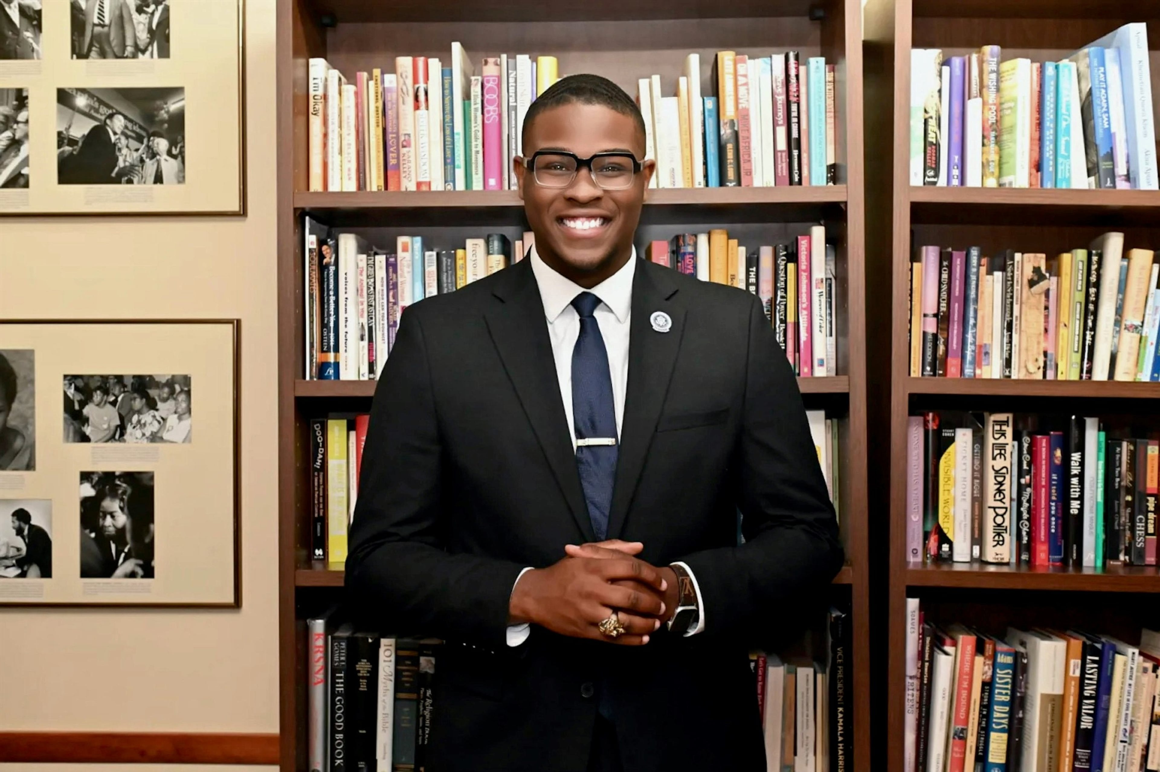 Jayden Williams, who was recently elected as Stockbridge's youngest mayor, has been suspended of certain duties and access to city property pending an investigation, according to the city. (Courtesy of Jayden Williams)
