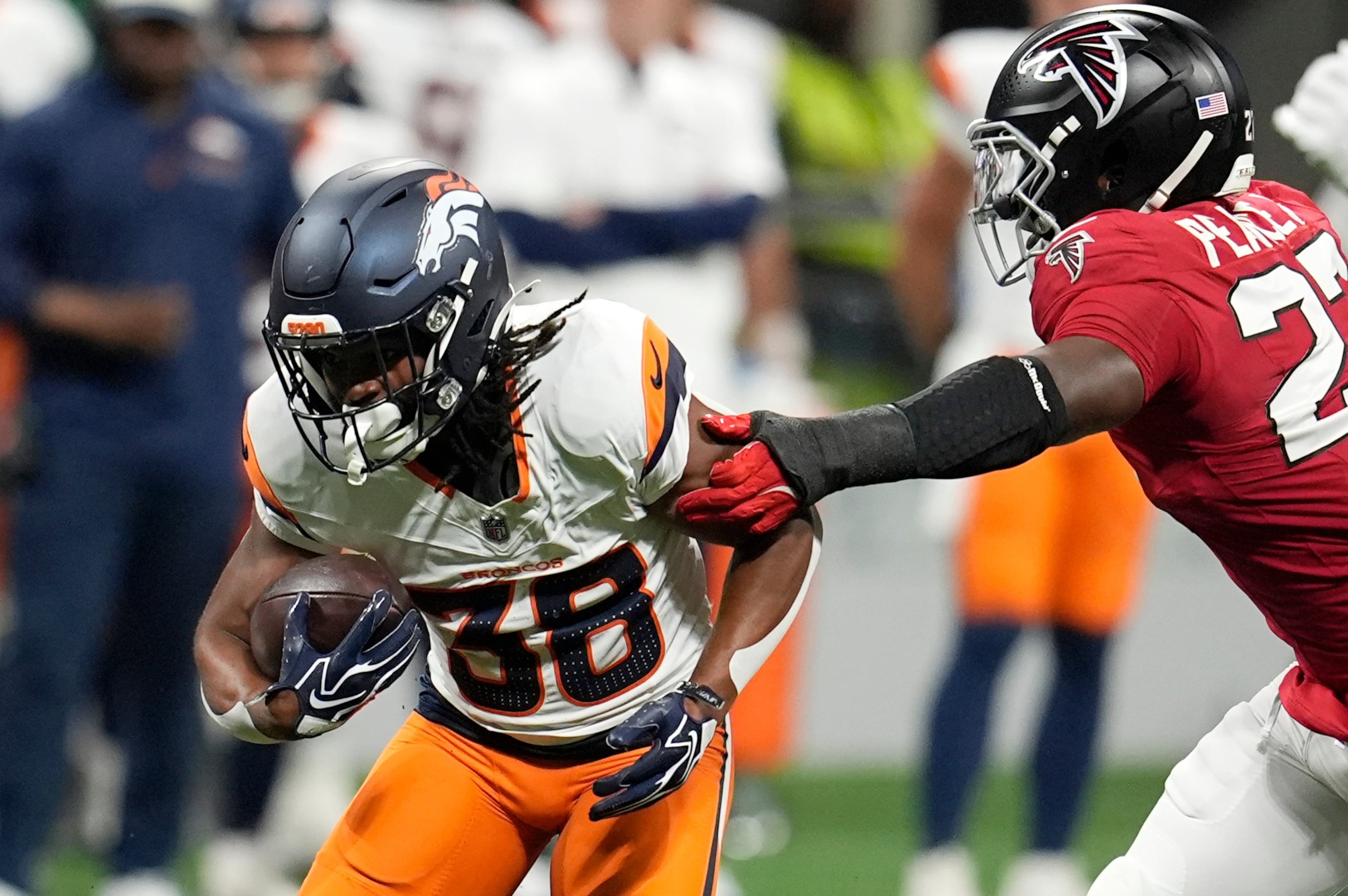 Broncos Falcons Football