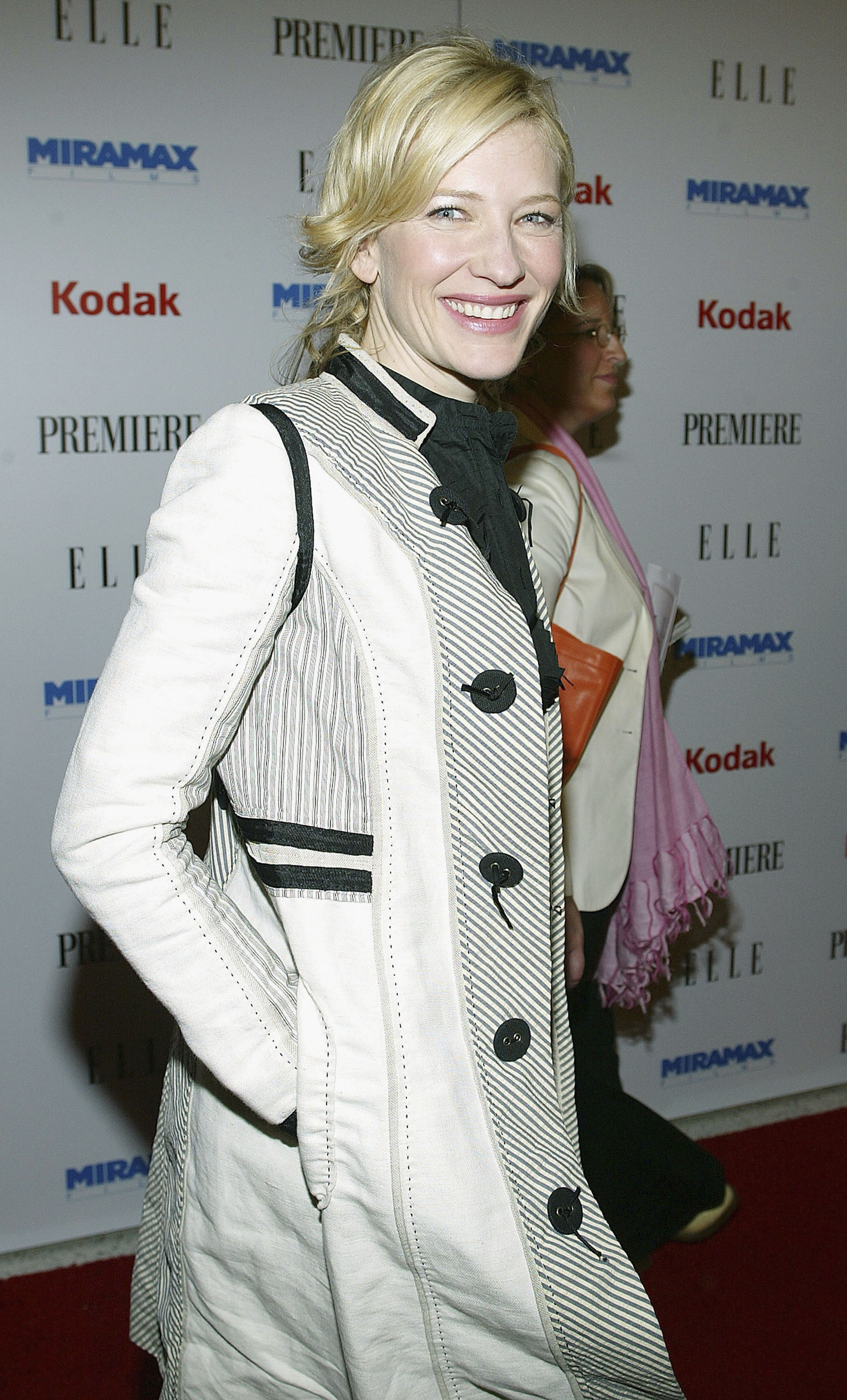 Actress Cate Blanchett attends the Miramax Films 25th Anniversary Party hosted by Elle Magazine at the Pacific Design Center on February 26, 2005 in West Hollywood, California. (Photo by Frederick M. Brown/Getty Images)
