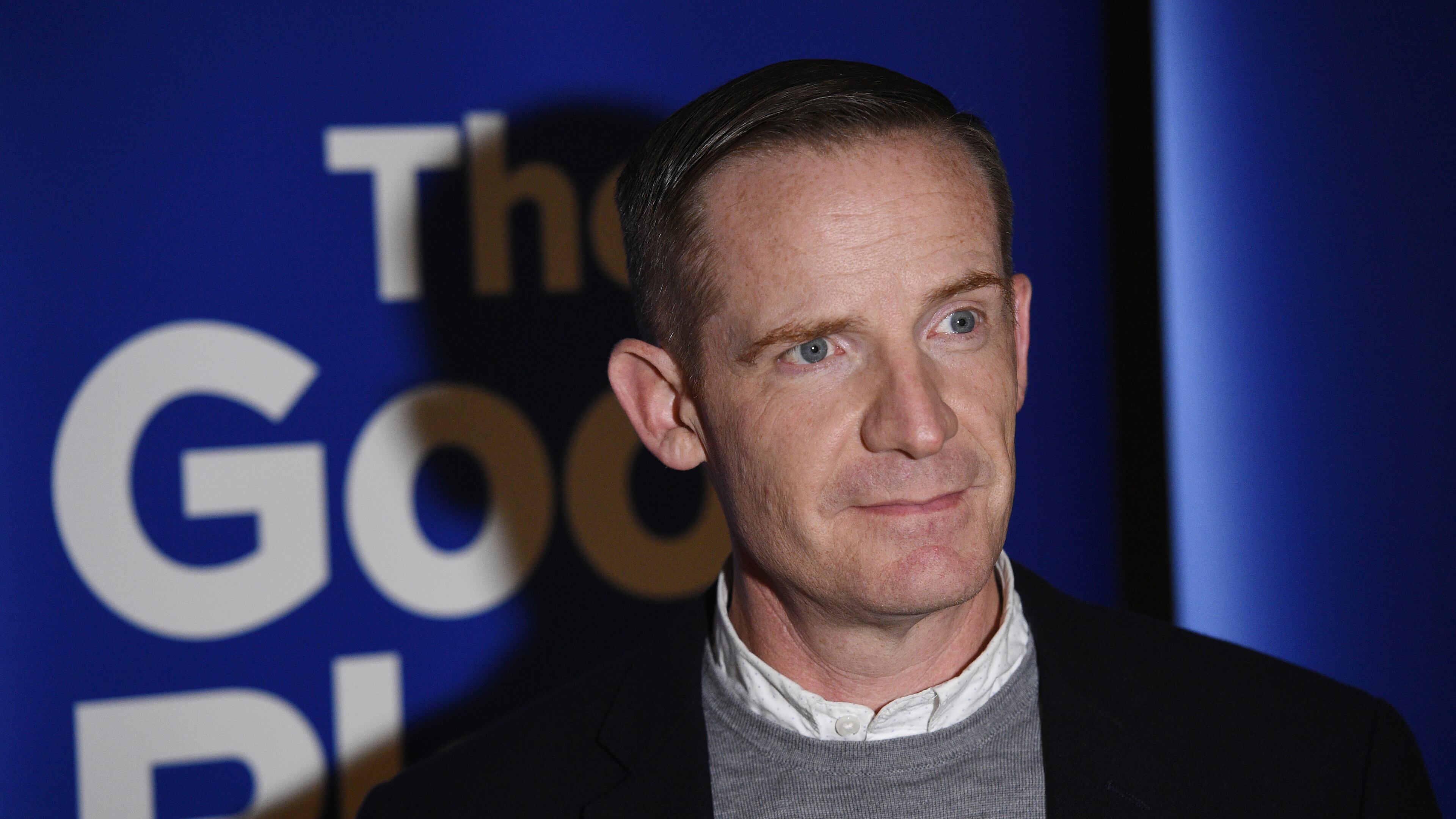Marc Evan Jackson at the Upright Citizen Brigade Theatre, Monday, June 17, 2019, in Los Angeles. He'll join Atlanta improvisers for a show this weekend at Atlantic Station. (Photo by Chris Pizzello/Invision/AP)