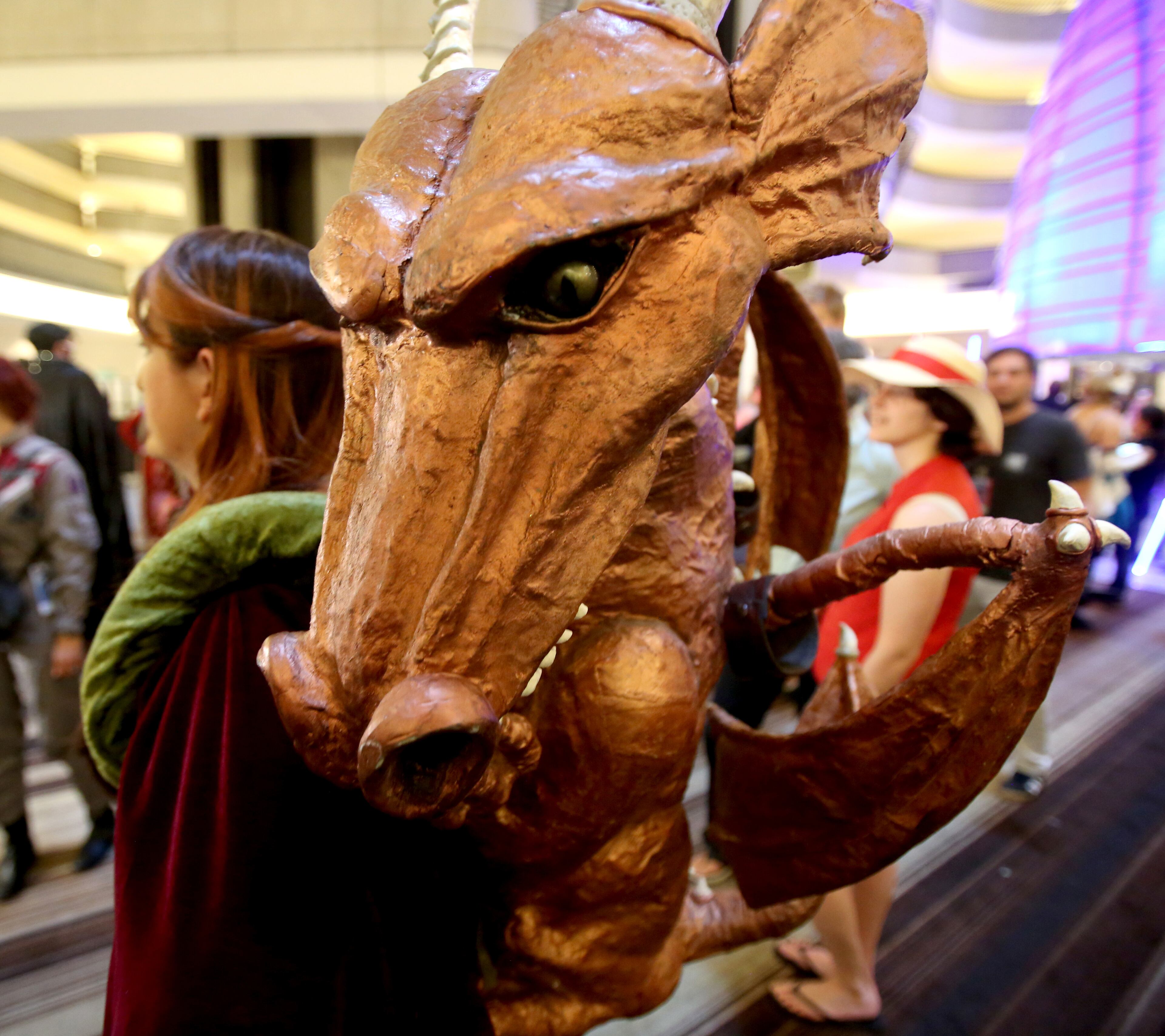 September 1, 2017 Atlanta - Dragon Con 2017 is in full fledge in its 31st year. With over 80,000 people expected to fill the streets of downtown Atlanta, the three-day event has always brought the best out of attendees and their costume-making abilities. RYON HORNE/RHORNE@AJC.COM