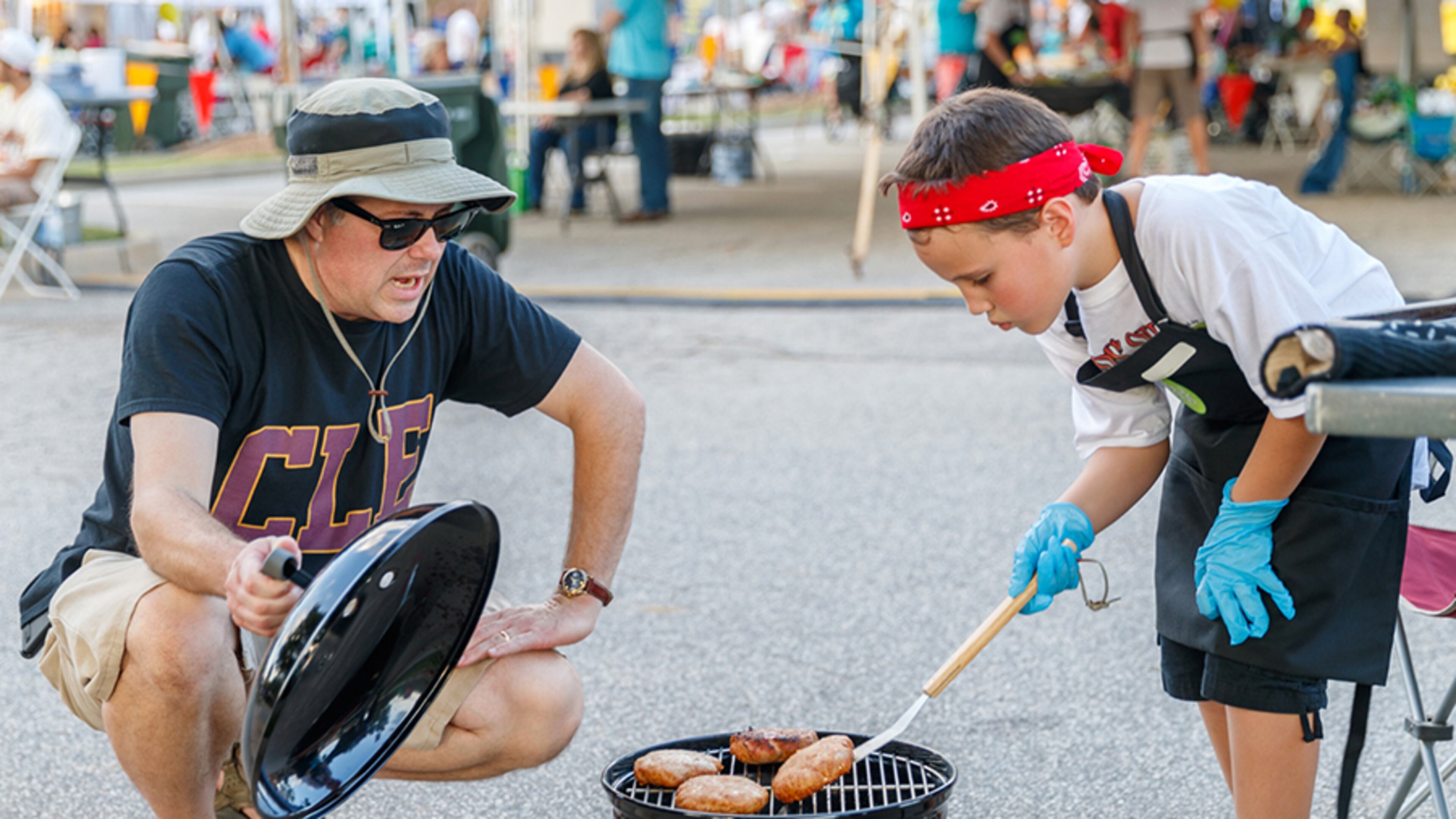 Pigs & Peaches BBQ Festival is 10 a.m. to 10 p.m. Saturday (rain or shine). Free. Adams Park, 2753 Watts Drive, Kennesaw. Find more than 200 vendors, exhibitors, contestant booths, a Kid Zone and street performers. Saturday’s music headliner will be GRAMMY-nominated folk-rock troubadour Shawn Mullins at 8 p.m. See the Silver Wings Command Exhibition Parachute Demonstration Team from Fort Benning at 11:45 am. and fireworks at 9:30 p.m. 770-422-9714, PigsAndPeaches.com. Courtesy of Kennesaw