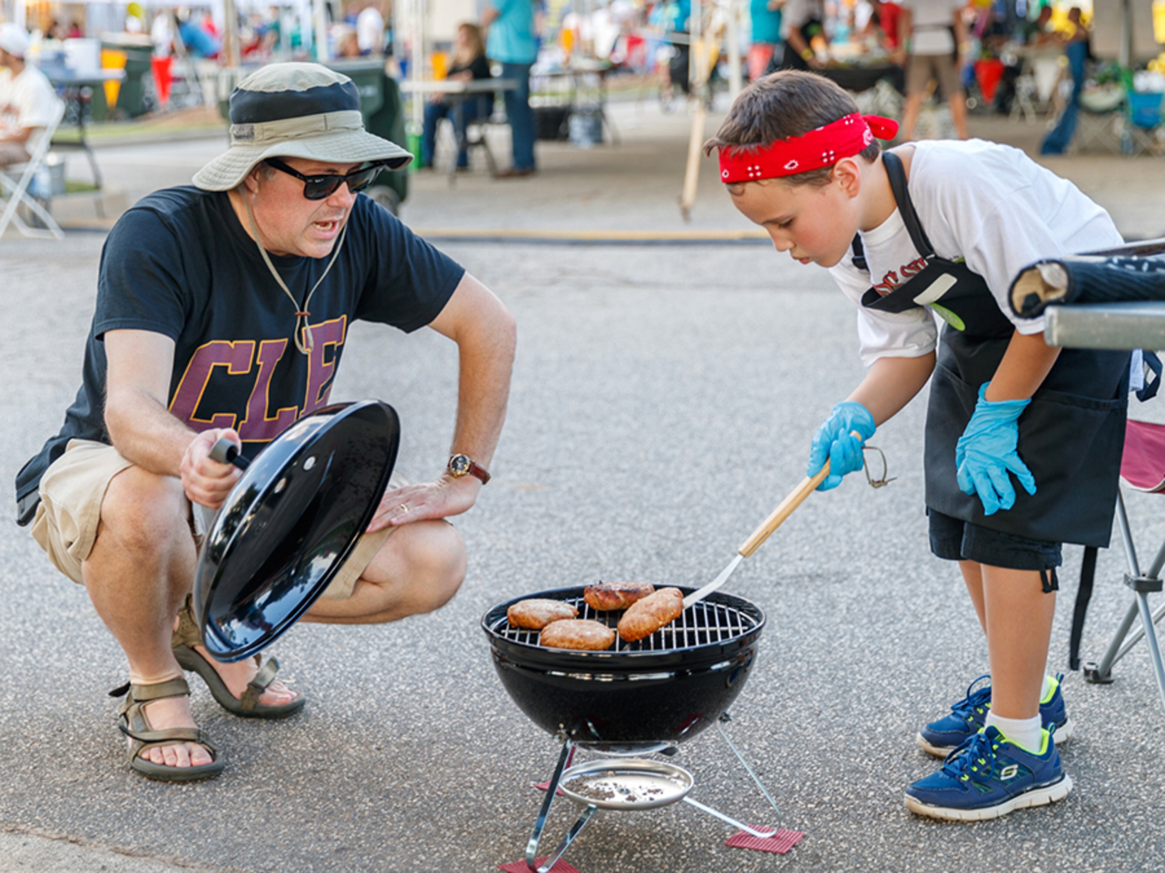 Pigs & Peaches BBQ Festival is 10 a.m. to 10 p.m. Saturday (rain or shine). Free. Adams Park, 2753 Watts Drive, Kennesaw. Find more than 200 vendors, exhibitors, contestant booths, a Kid Zone and street performers. Saturday’s music headliner will be GRAMMY-nominated folk-rock troubadour Shawn Mullins at 8 p.m. See the Silver Wings Command Exhibition Parachute Demonstration Team from Fort Benning at 11:45 am. and fireworks at 9:30 p.m. 770-422-9714, PigsAndPeaches.com. Courtesy of Kennesaw