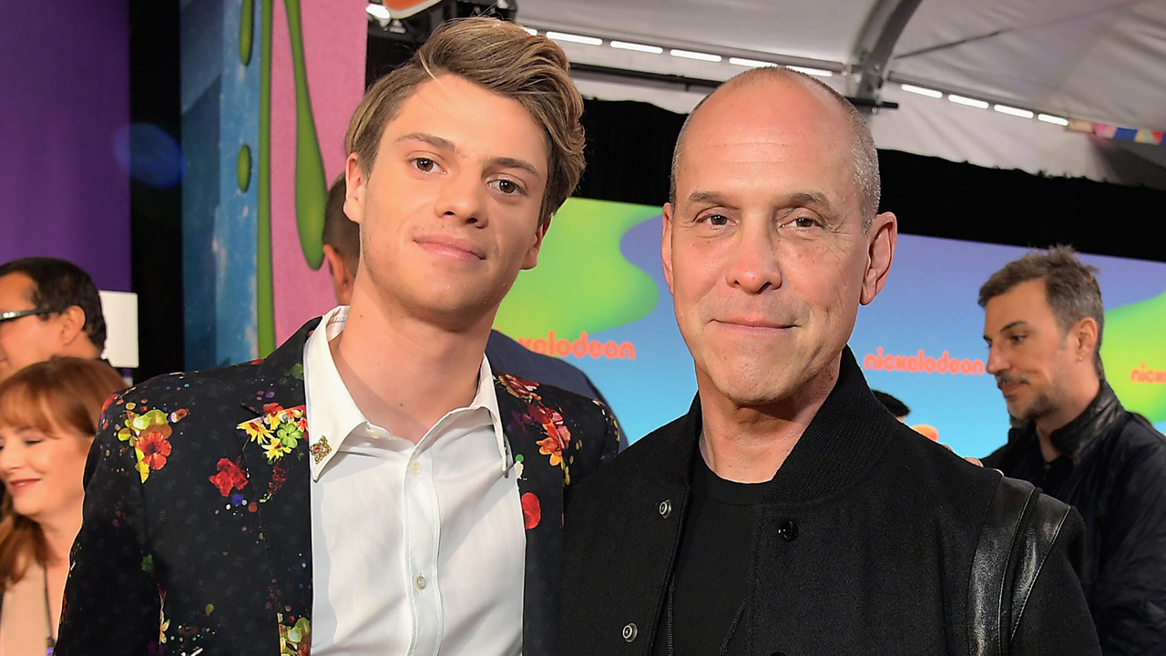 LOS ANGELES, CA - MARCH 23: Jace Norman (L) and President of Nickelodeon Brian Robbins attend Nickelodeon's 2019 Kids' Choice Awards at Galen Center on March 23, 2019 in Los Angeles, California. (Photo by Charley Gallay/Getty Images for Nickelodeon)