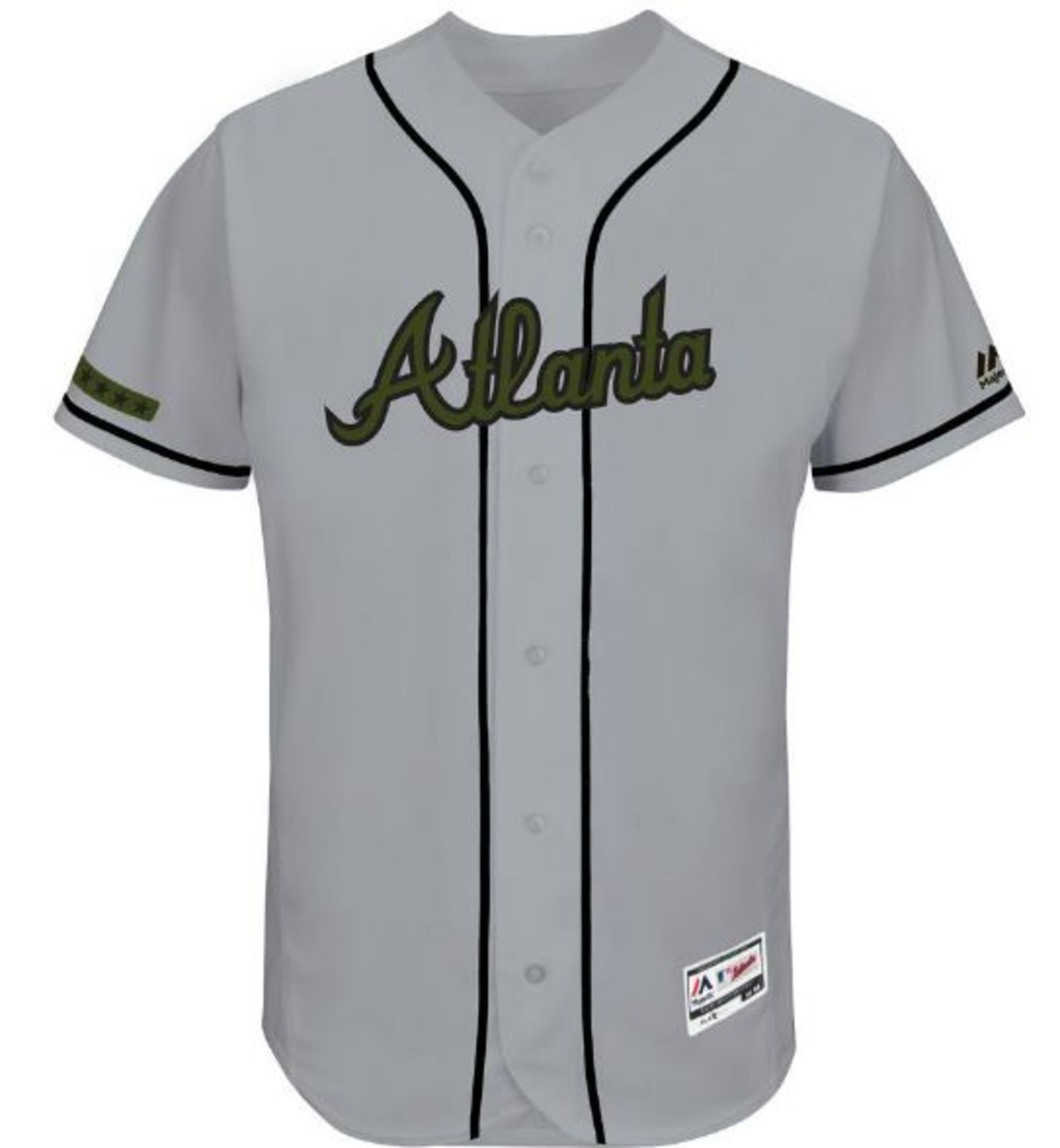 Memorial Day jerseys will have military-green accents.
