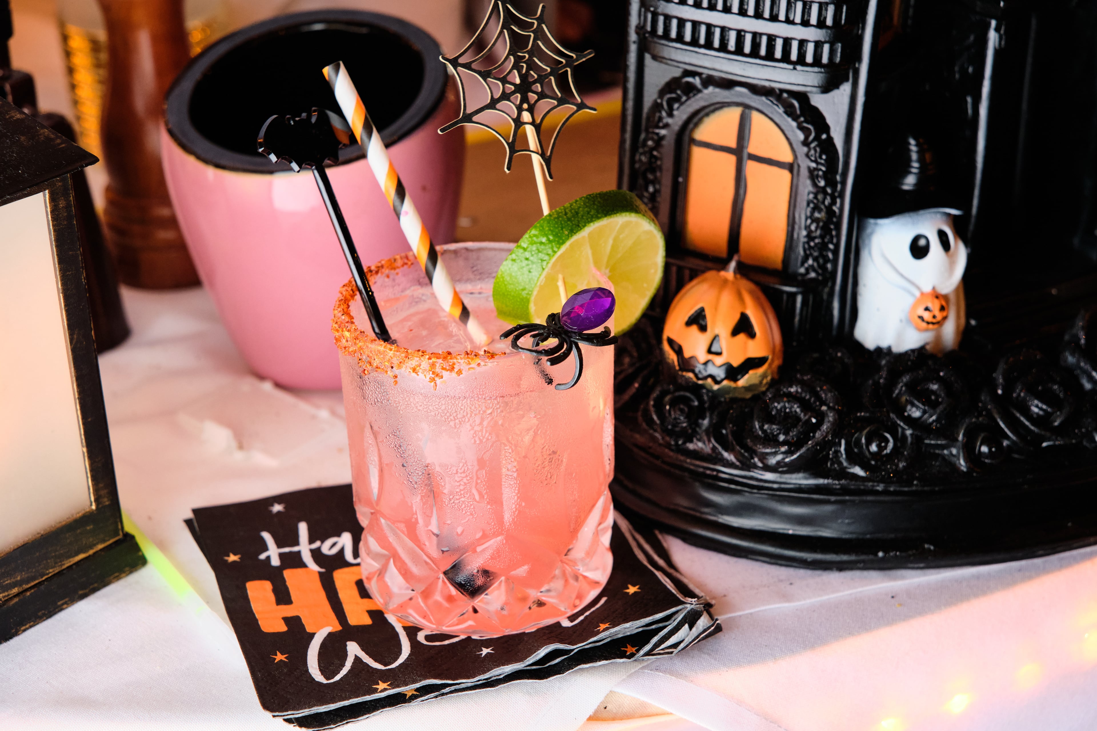 Bride of Frankie is one of a menu full of Halloween cocktail creations at Amore e Amore's haunted hideaway. (Courtesy of Brandon Amato)