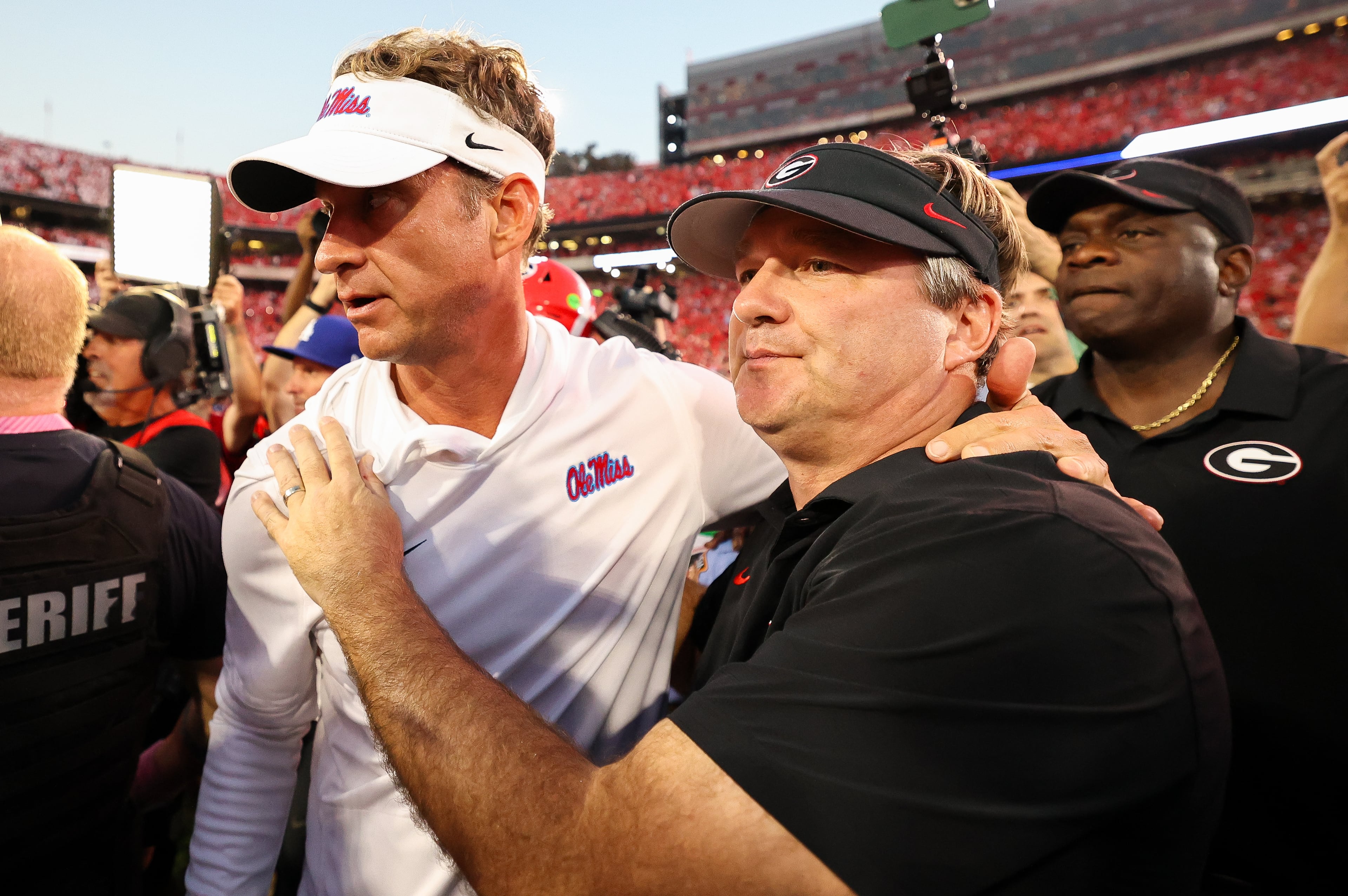Mississippi Georgia Football Lane Kiffin Kirby Smart