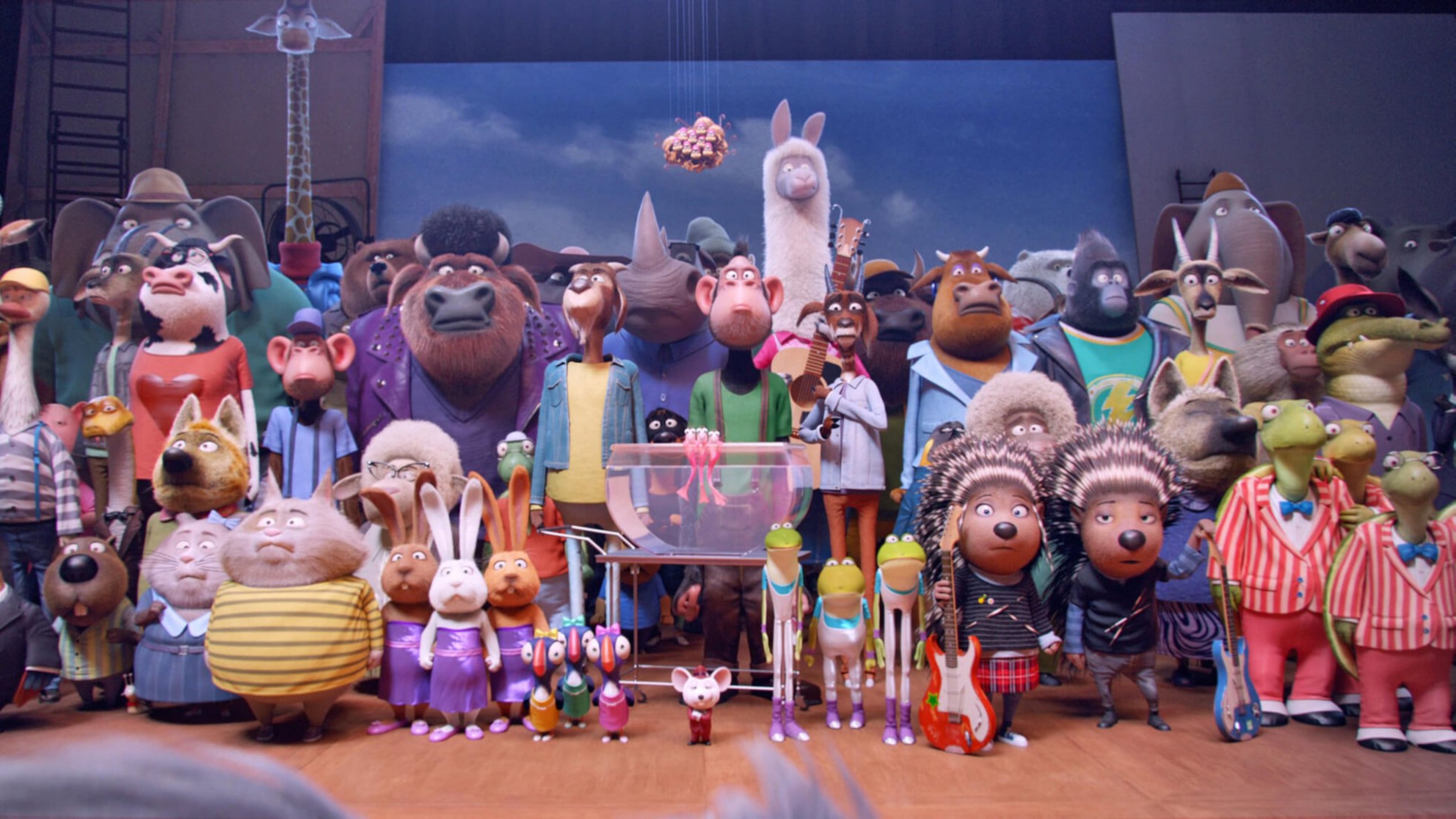 A scene from the animated film “Sing.” (Illumination Entertainment)