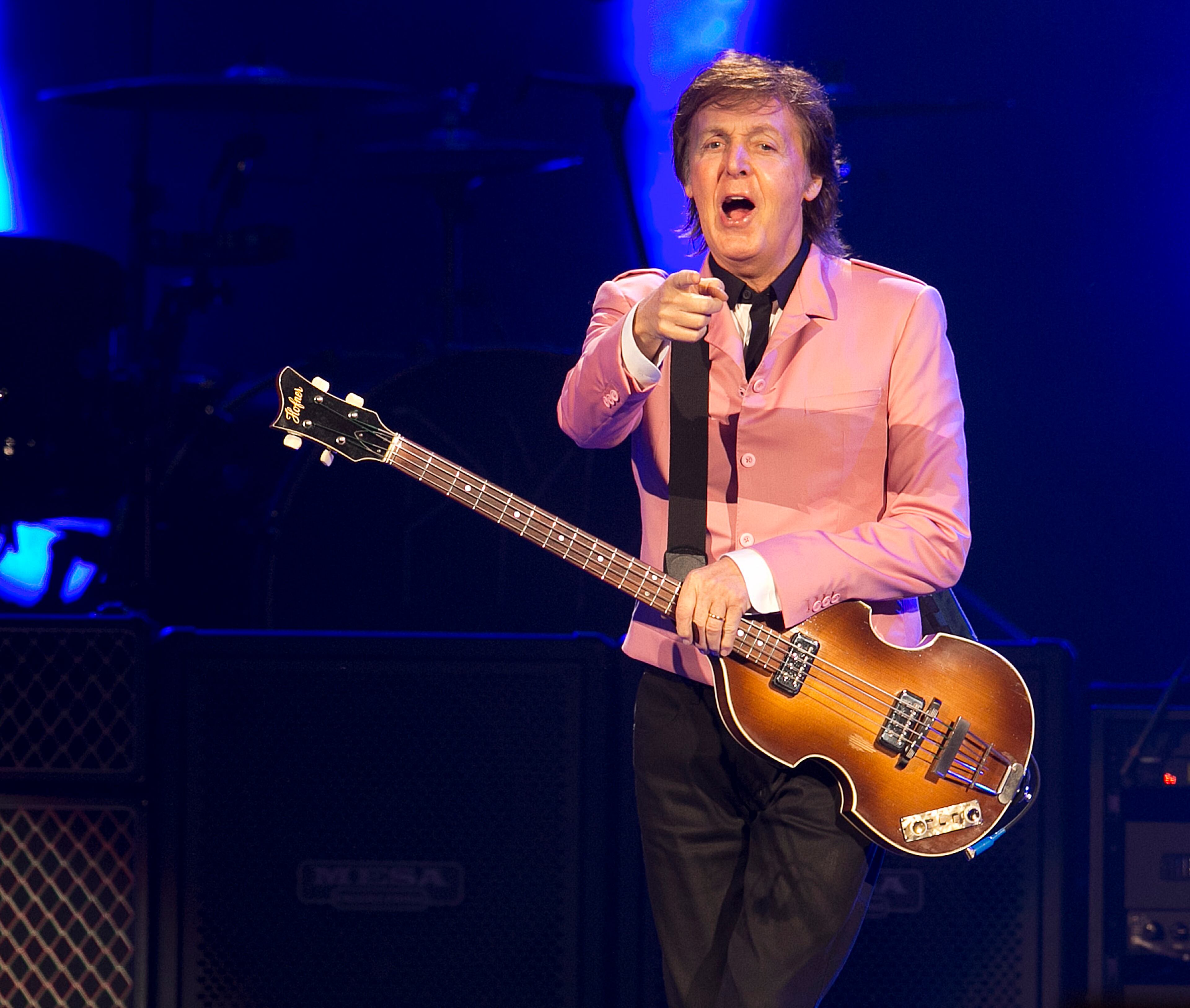 Paul McCartney performs at the Frank Erwin Center in Austin, Texas on Wednesday, May 22, 2013.