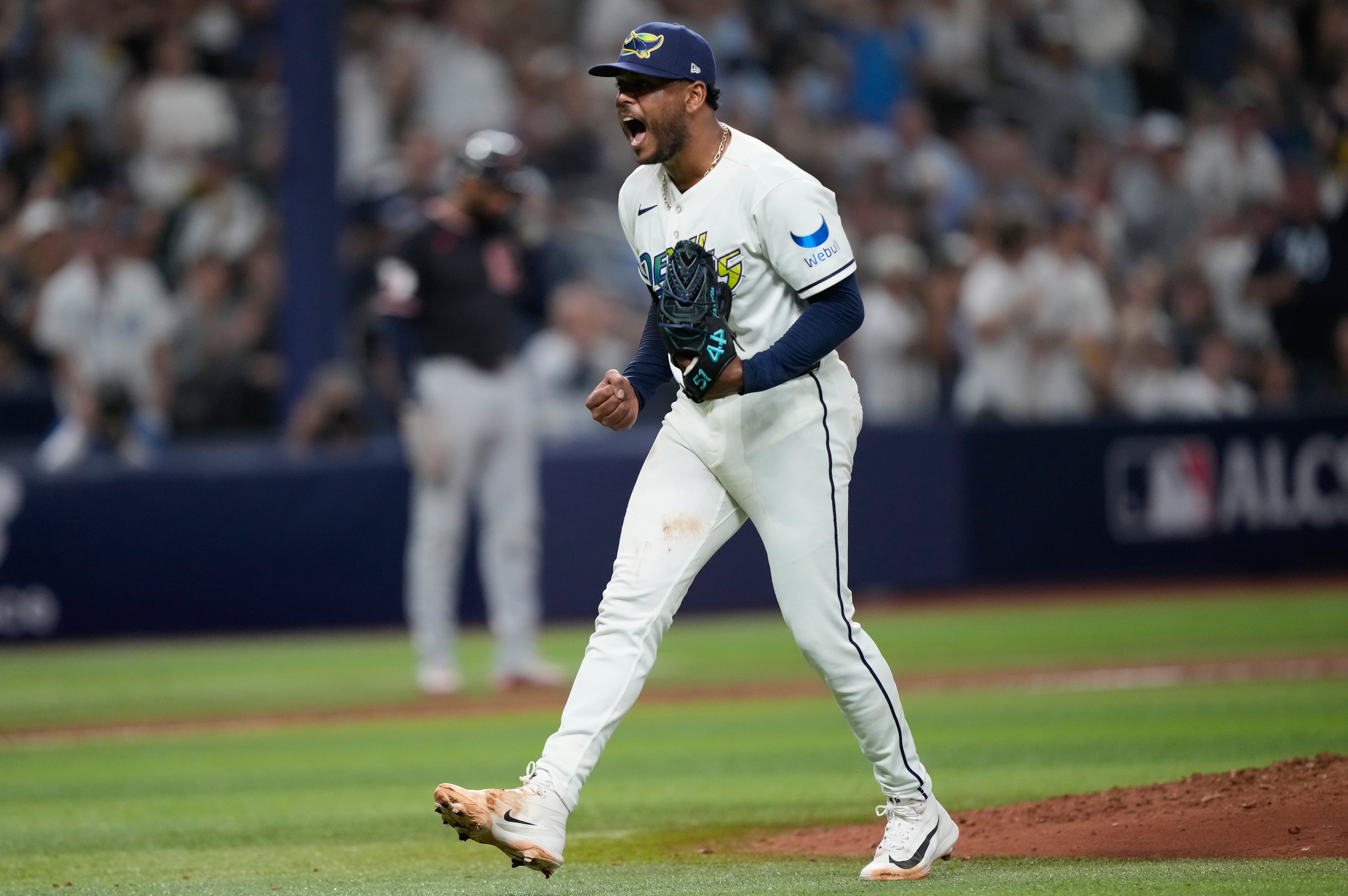 APTOPIX ALCS Guardians Rays Baseball