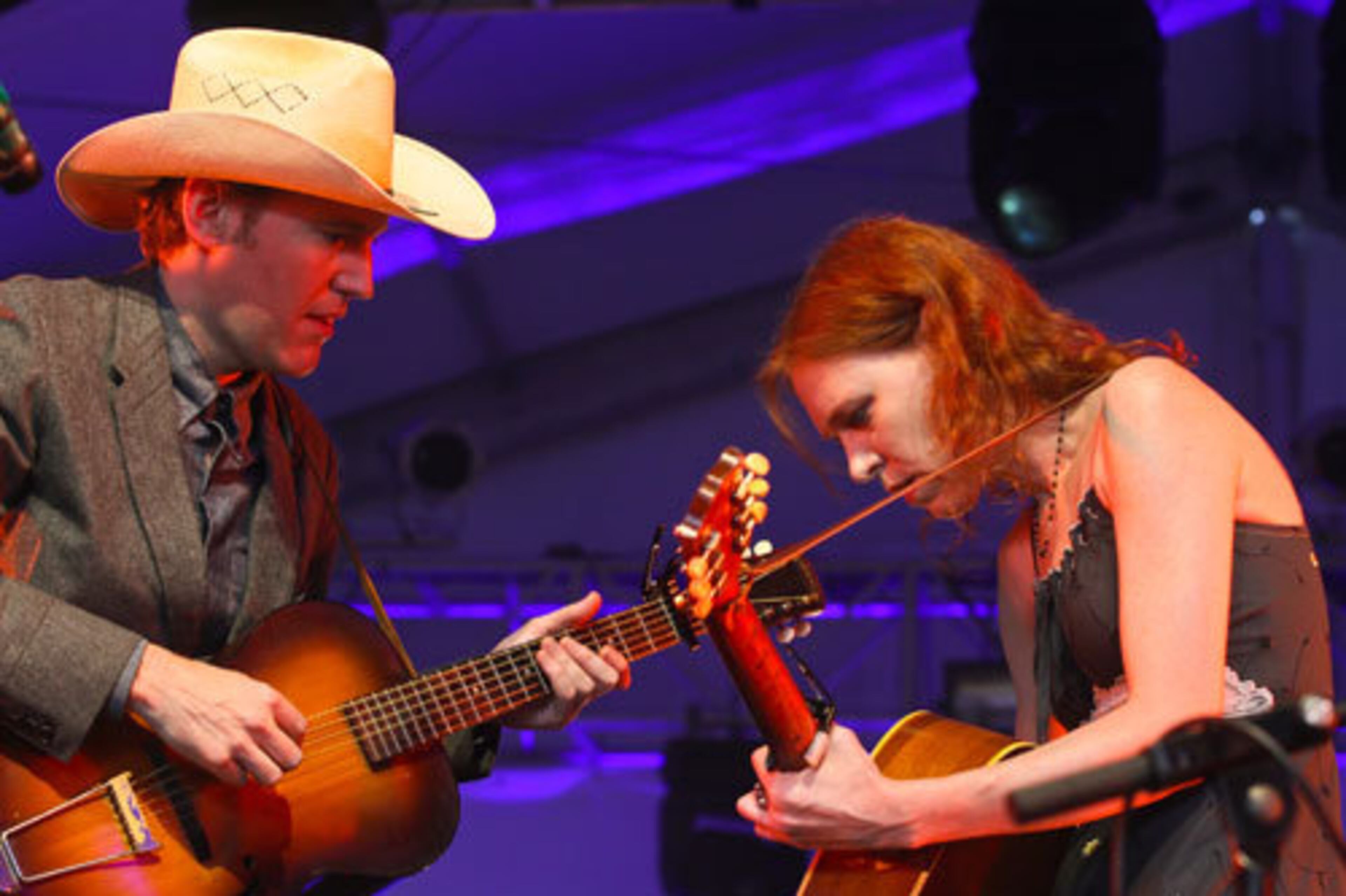 Gillian Welch and David Rawlings get down to business.