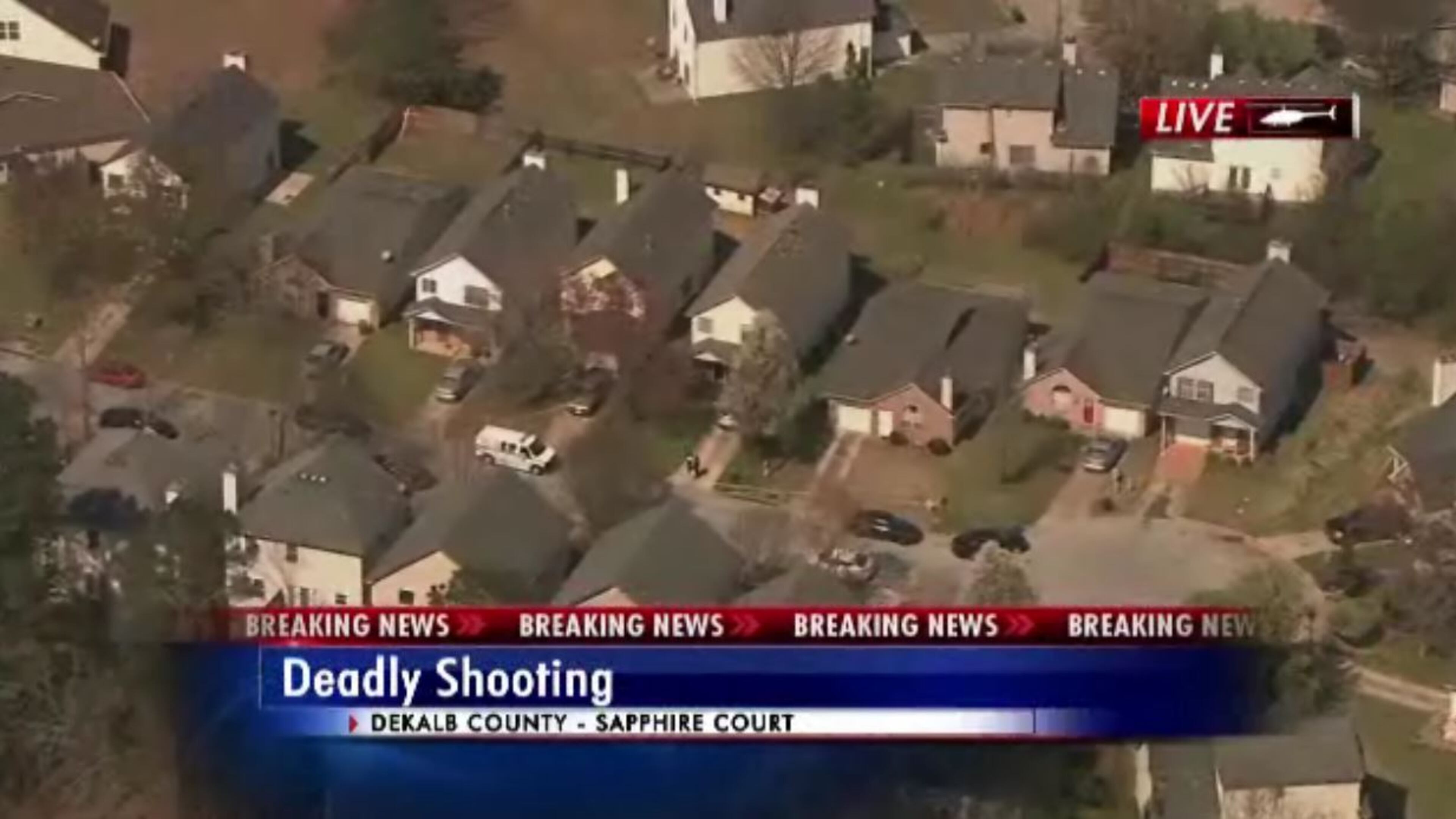 A person has died following a shooting on Sapphire Court in DeKalb County, police said.