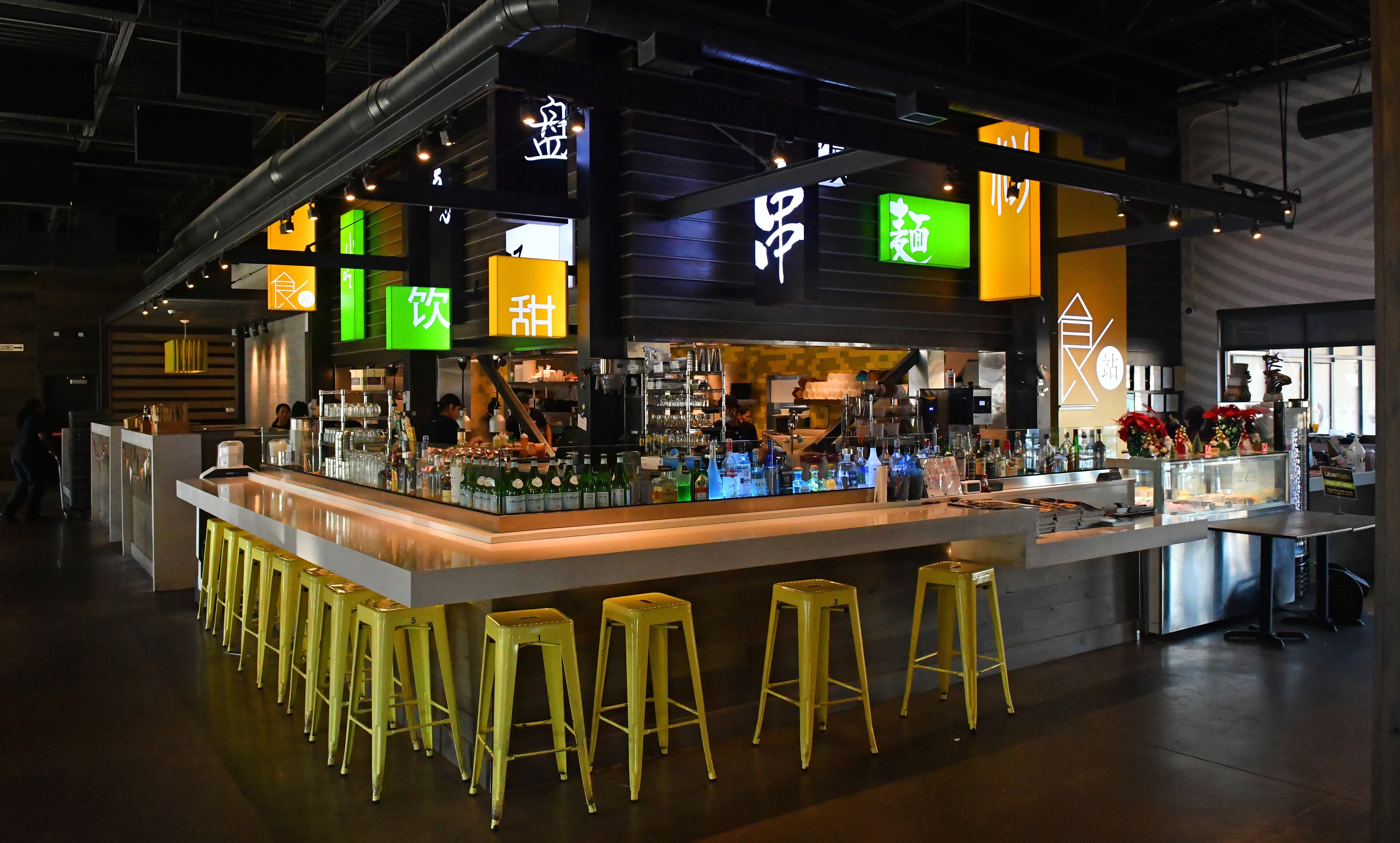 Food Terminal in Chamblee, one of four in the metro area, is Amy Wong and family's night market concept serving a variety of Malaysian dishes including popular street foods. (CHRIS HUNT FOR THE ATLANTA JOURNAL-CONSTITUTION)