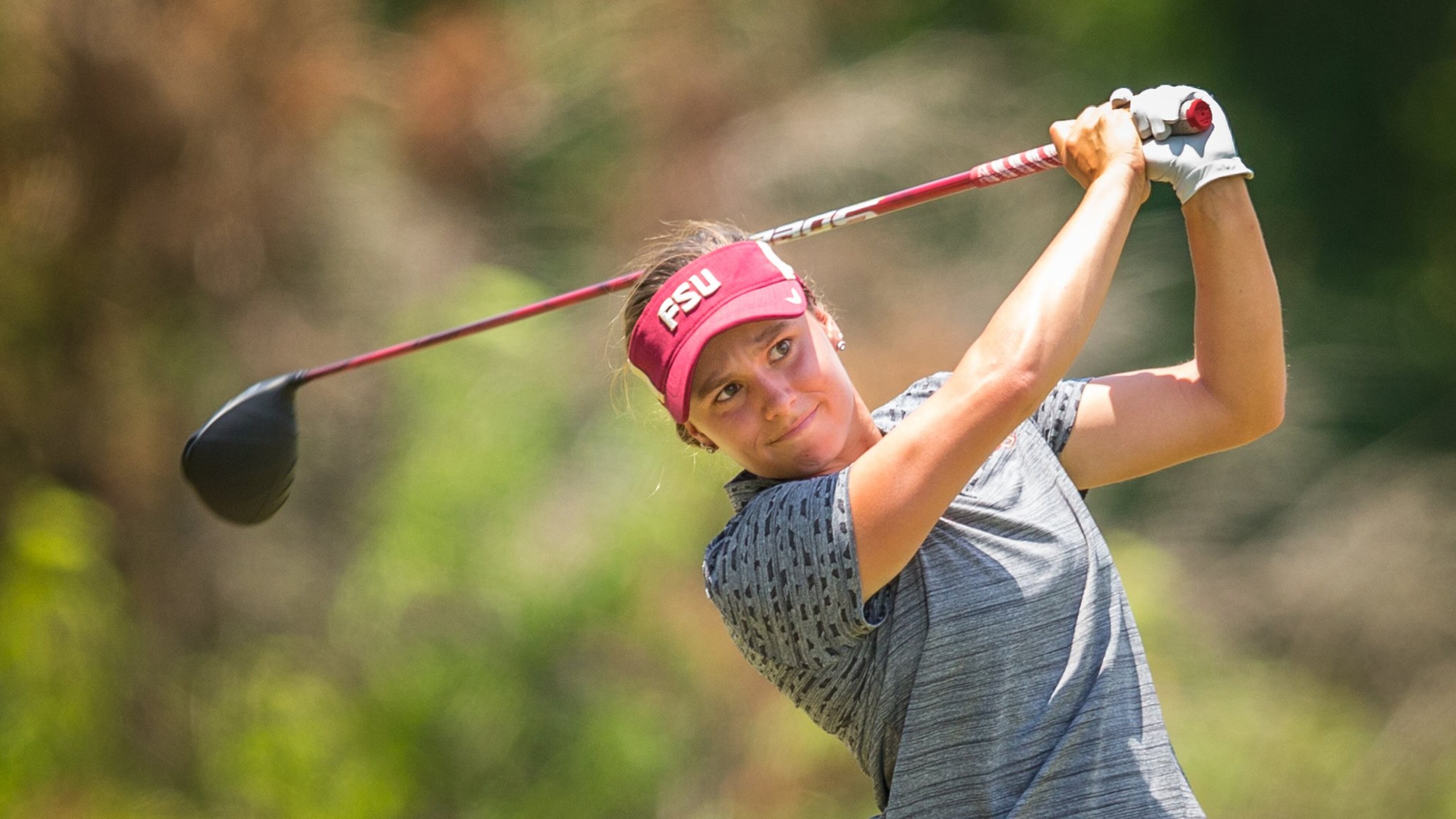 Florida State University junior Amanda Doherty, who is from Atlanta, will be among the players at the Augusta National Women’s Amateur. Photos courtesy of FSU