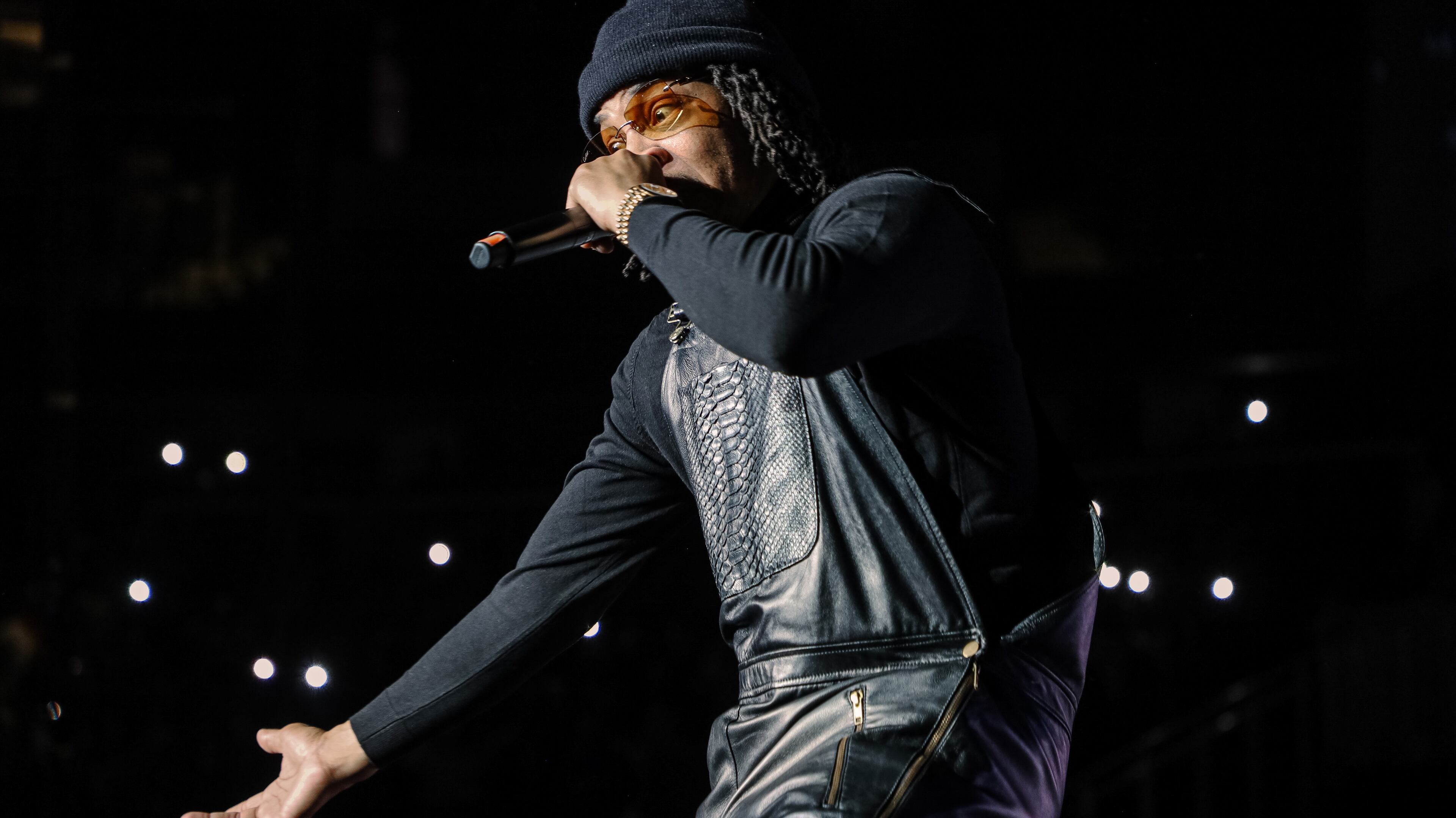 T.I. performs Friday, Dec. 15, 2023 at State Farm Arena for V103’s Winterfest. (Kymani Culmer for The Atlanta Journal-Constitution)