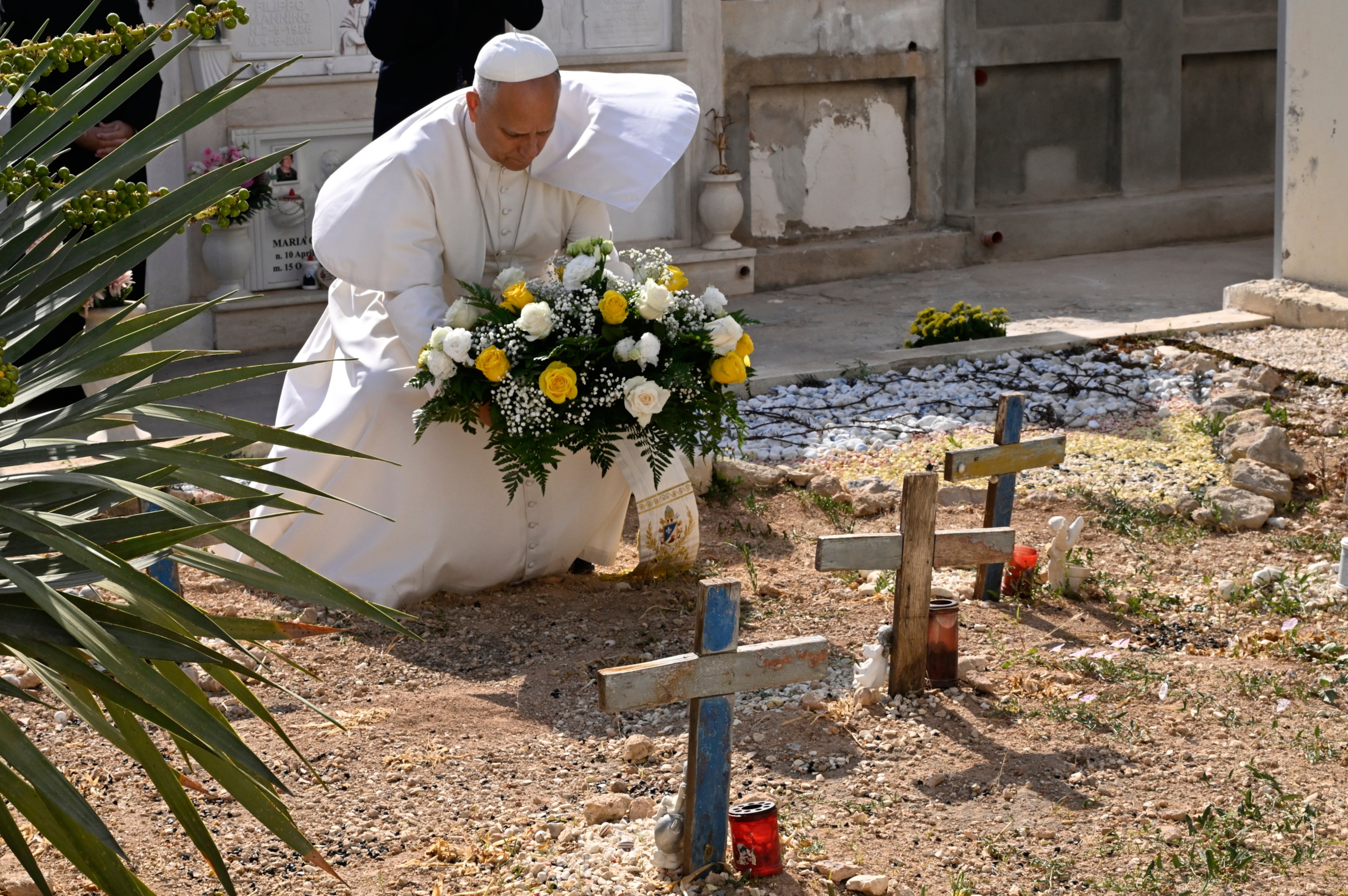 Italy Pope Lampedusa