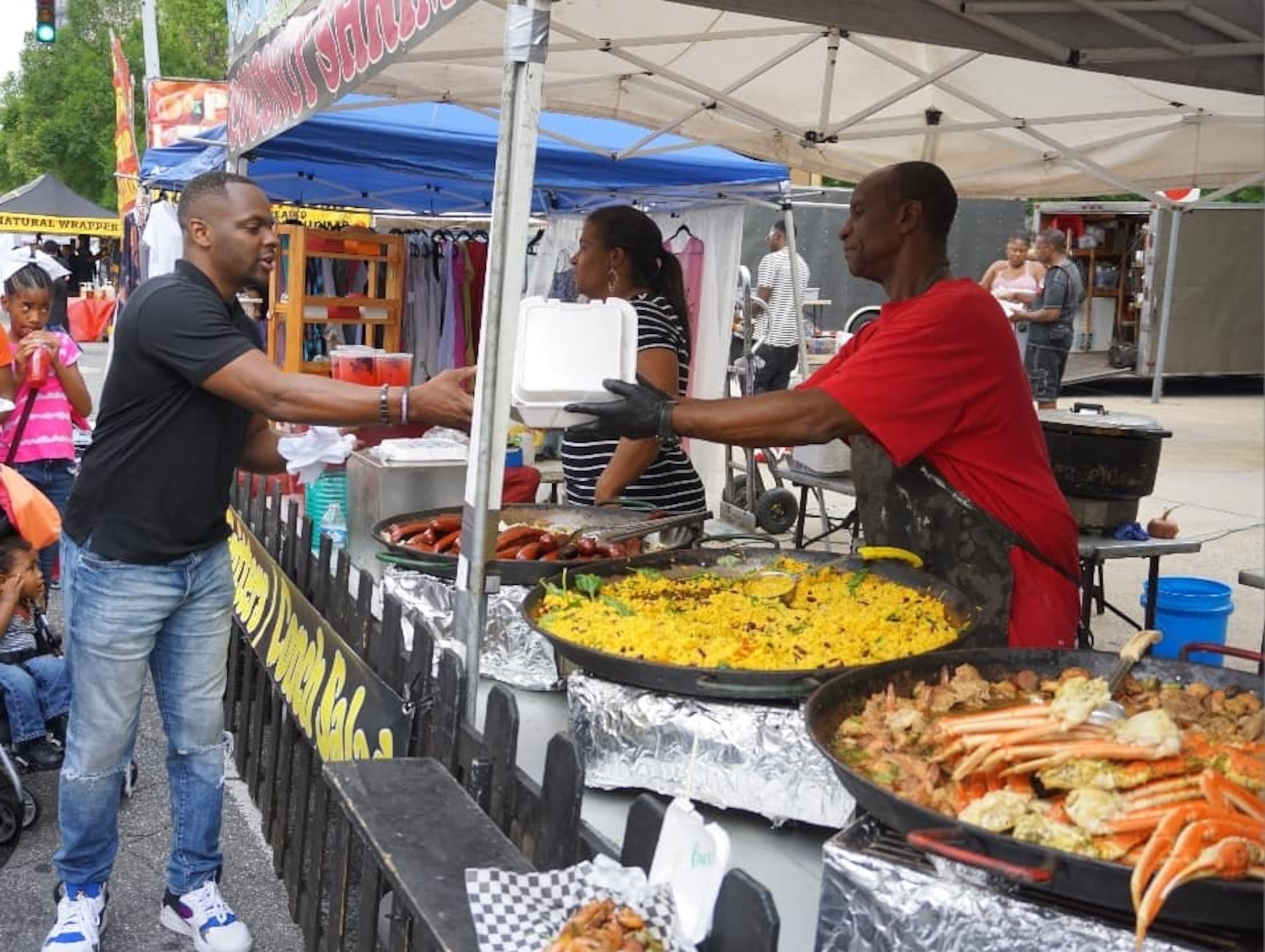 The 40th annual Sweet Auburn Springfest on Saturday and Sunday, May 9-10 features a food court and culinary experiences, family-friendly music on multiple stages and more. (Photo courtesy of Sweet Auburn Springfest)