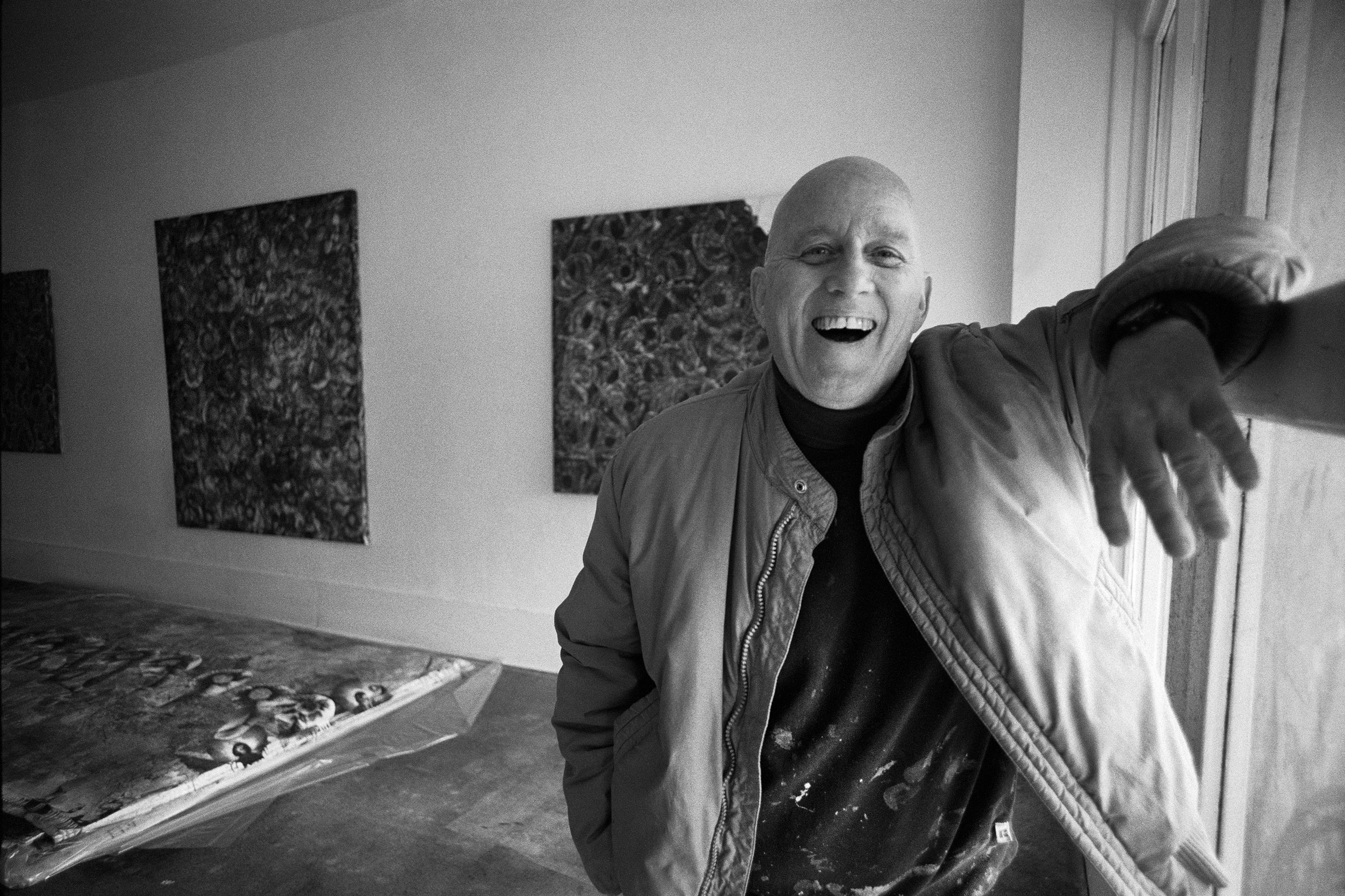 Herbert Creecy "never quite abandoned abstract expressionism, but, by this point, he had retooled it,” Johnson Lowe Gallery asserts in its online viewing room accompanying its late period (1992-2001) exhibit of the Atlanta and Barnesville artist, "Made in Space."