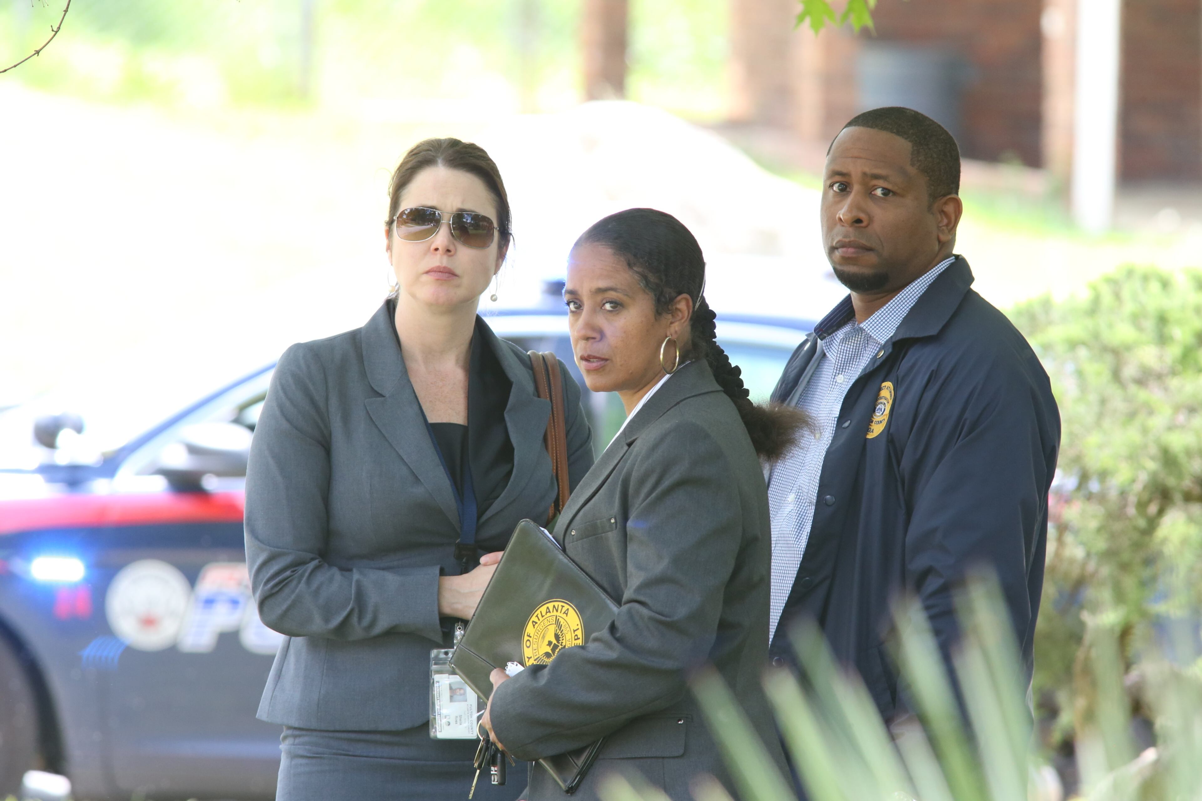 Sheila Ross, Fulton chief executive senior assistant district attorney, was at the scene of the shooting speaking with investigators. Authorities have confirmed April McConnell, a Fulton County assistant district attorney, has been shot. She was one of two people shot inside a car on Fairway Circle in southwest Atlanta.