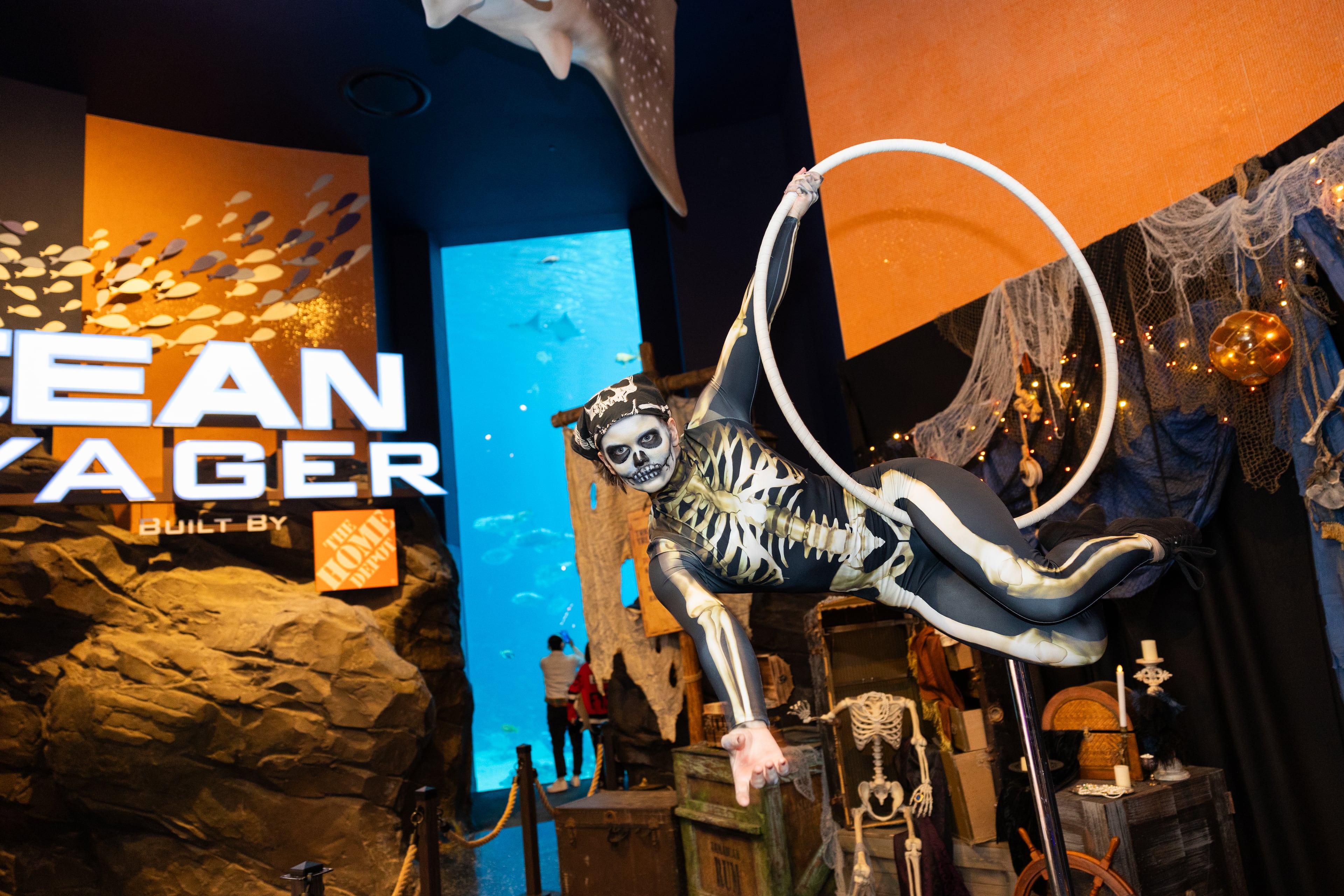 The Georgia Aquarium’s Haunted Seas runs through Nov. 1. (Courtesy of Georgia Aquarium)