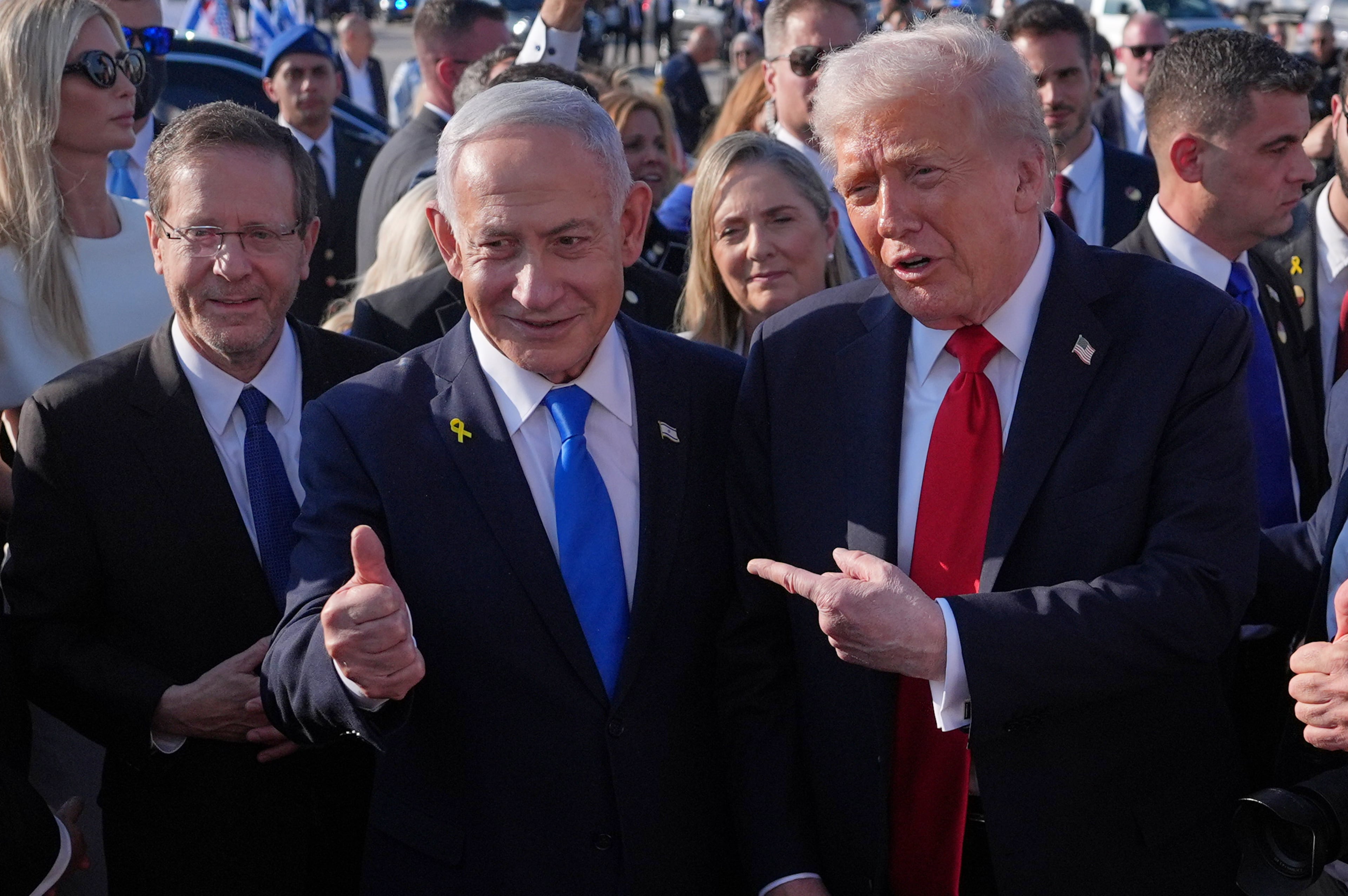 Trump Netanyahu Divisions