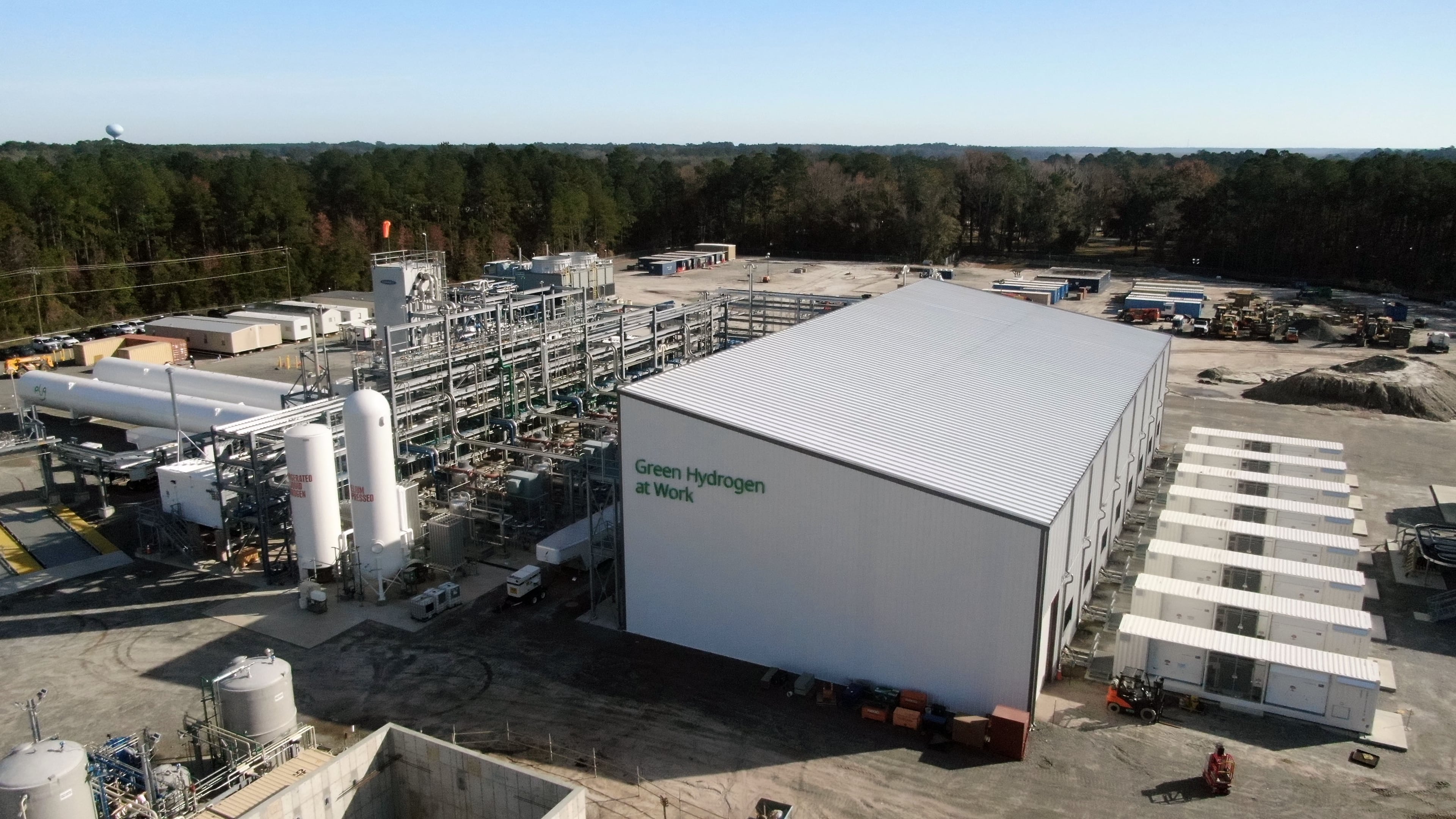 Plug Power announced the opening of what it calls the largest clean liquid hydrogen plant in the U.S. (courtesy of Plug Power)