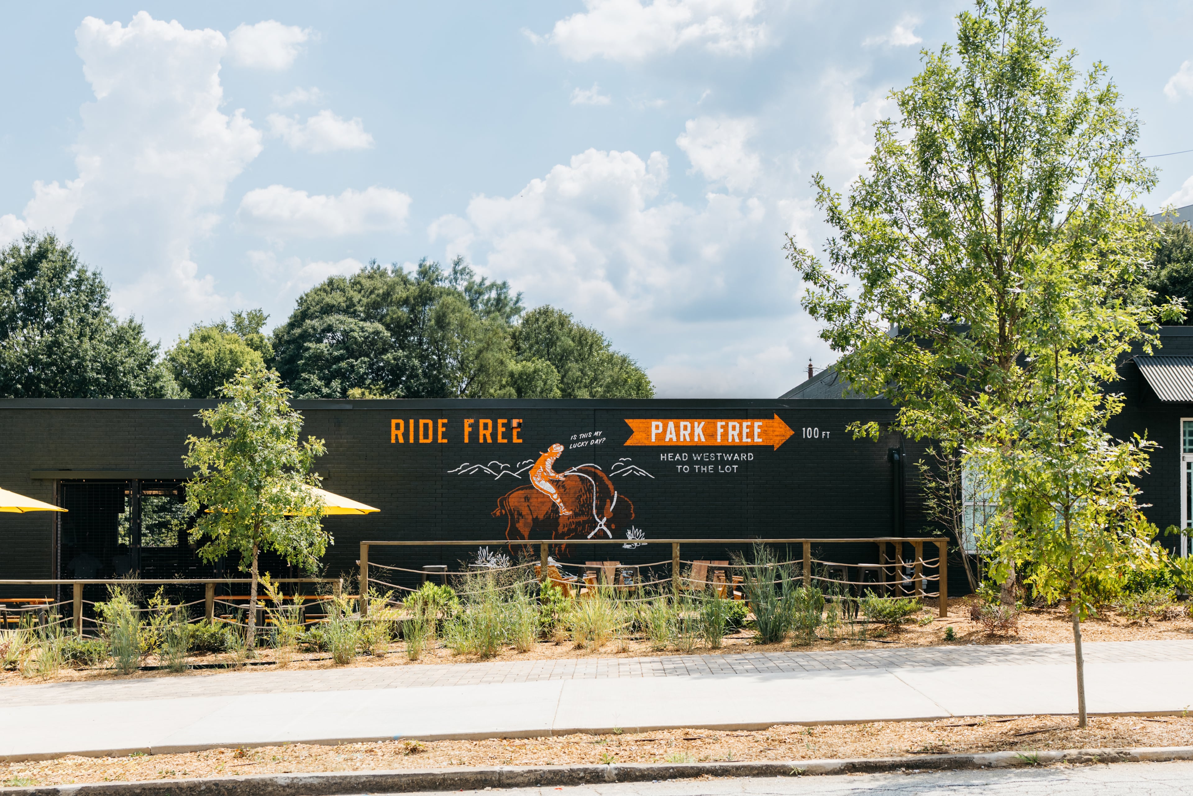 Ladybird secured two hours of free parking for customers at its new West Midtown location. (Courtesy of Ladybird Grove & Mess Hall)