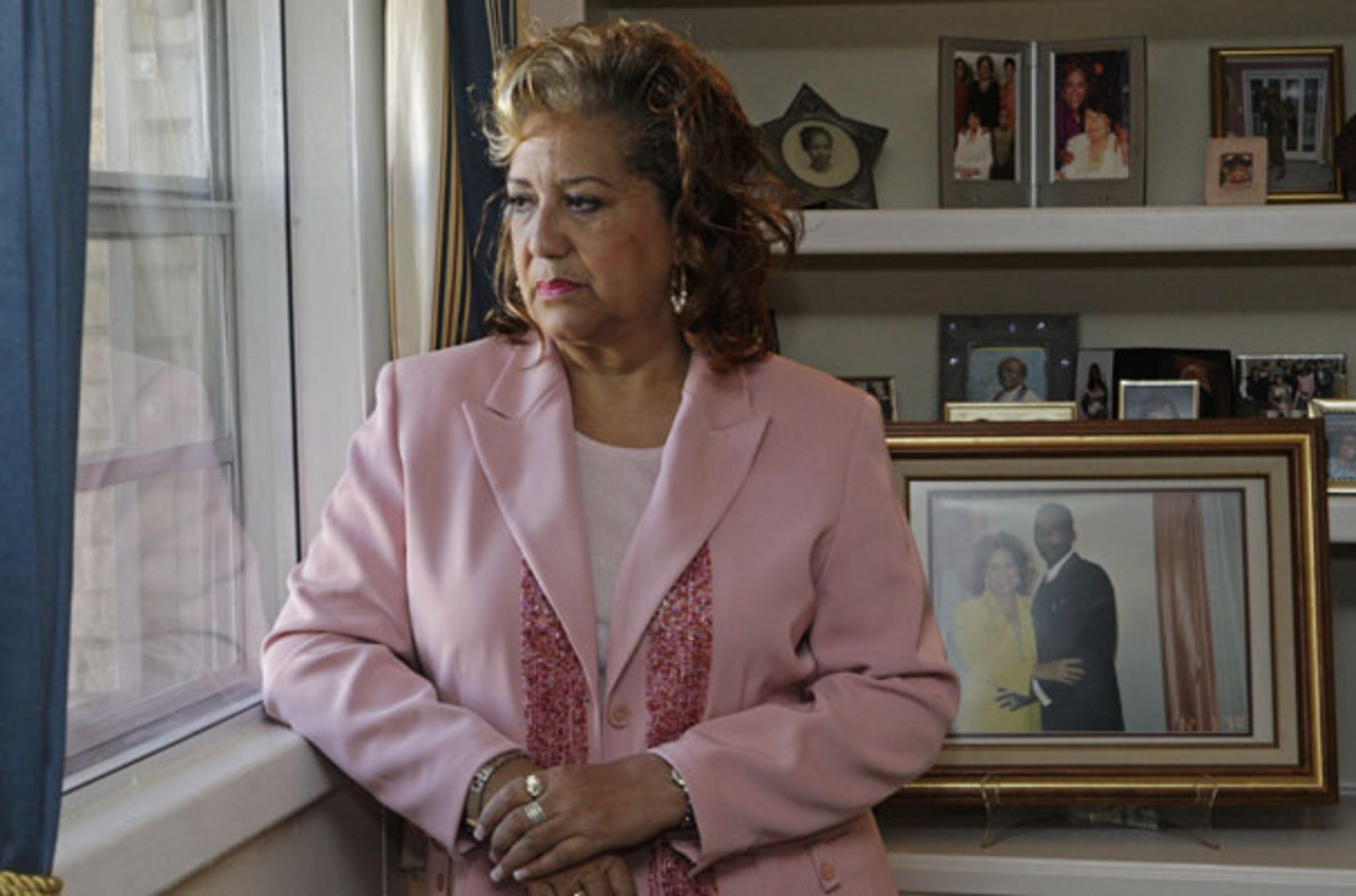 Evelyn McGuire, seen here in 2009, was convinced William Howard Davis had killed her husband, Dennis, before he was an official suspect. The two lived three doors from each other.