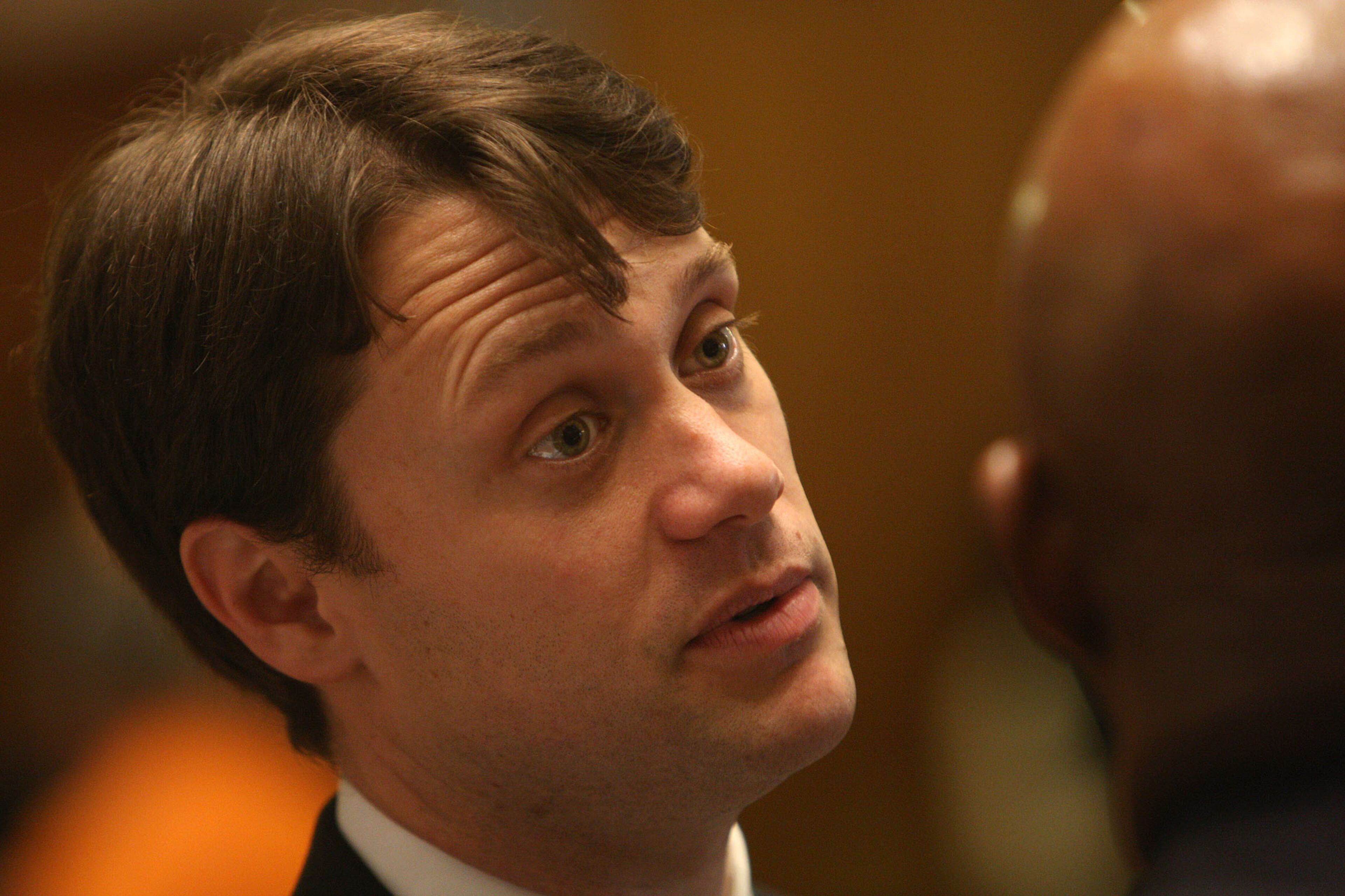 Jason Carter, D-Decatur, at the senate chambers on March 22, 2011.