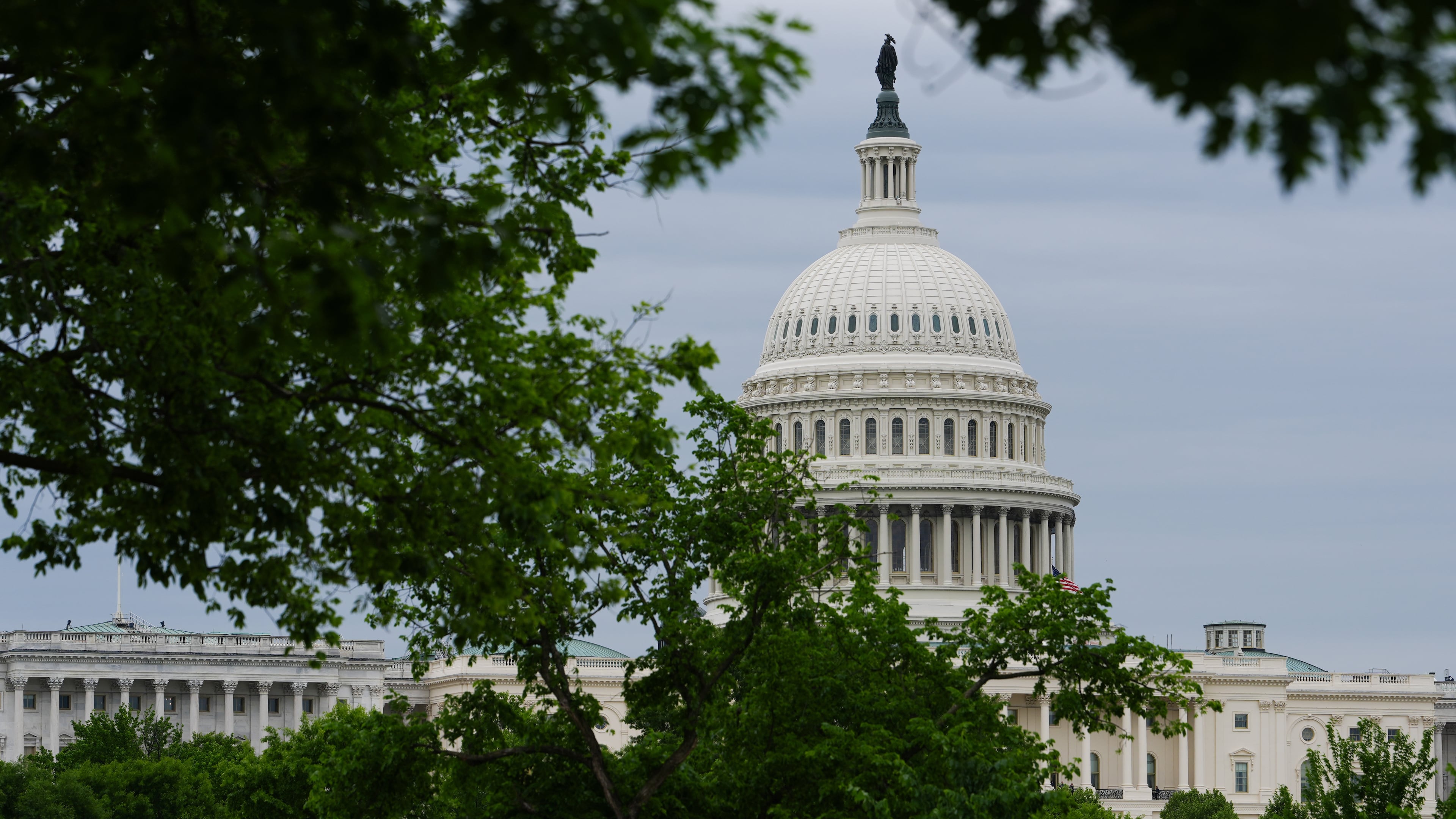 The U.S. Capitol is seen, Thursday, May 7, 2026, in Washington. (AP Photo/Julia Demaree Nikhinson)