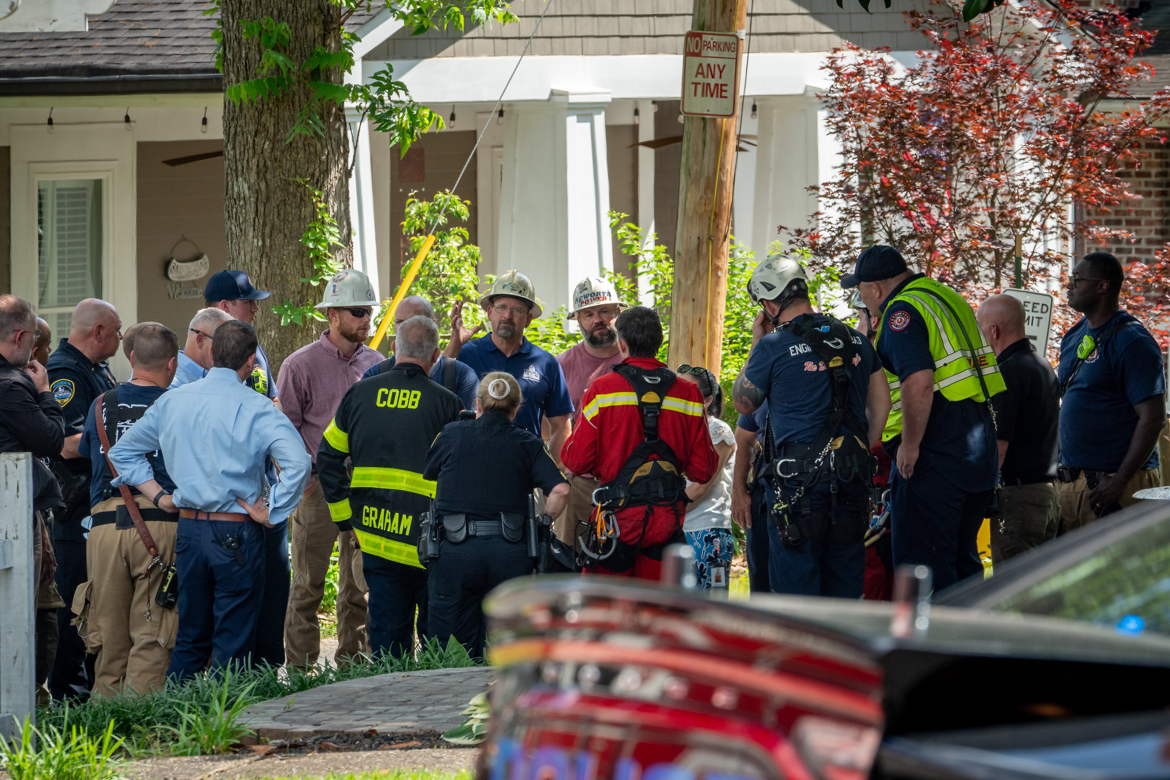 A tree removal worker was killed May 20 while working in Acworth, investigators said.