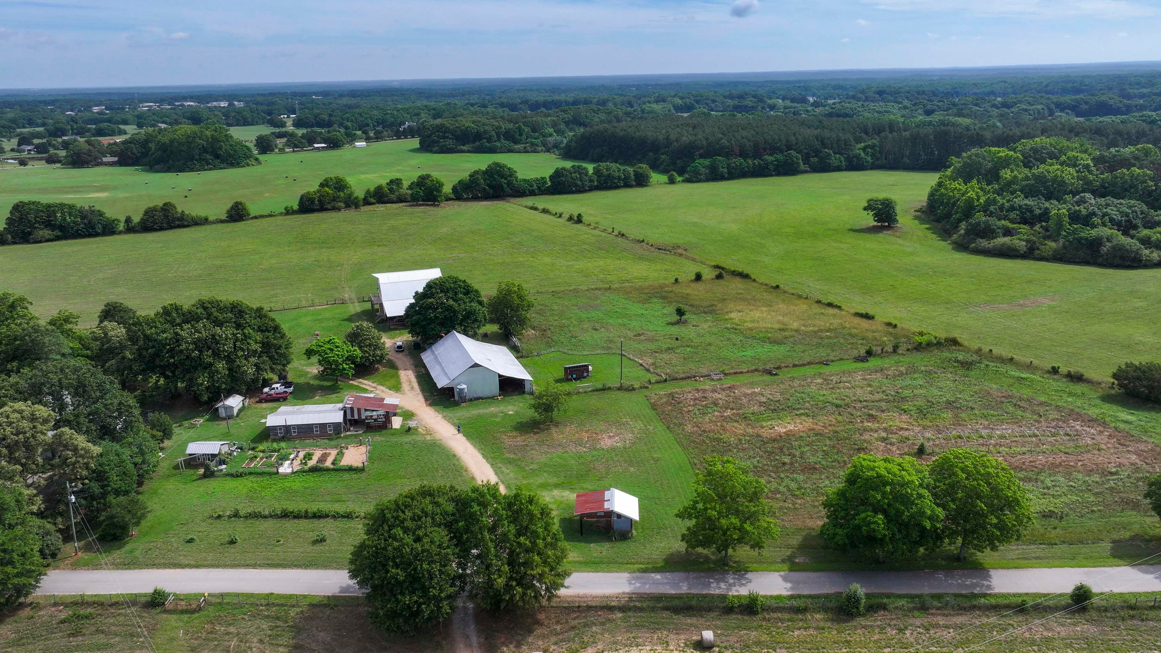 One Oconee farmer explained to the AJC his issue with local growth: "Once you start, you can't stop it." (Miguel Martinez/AJC)