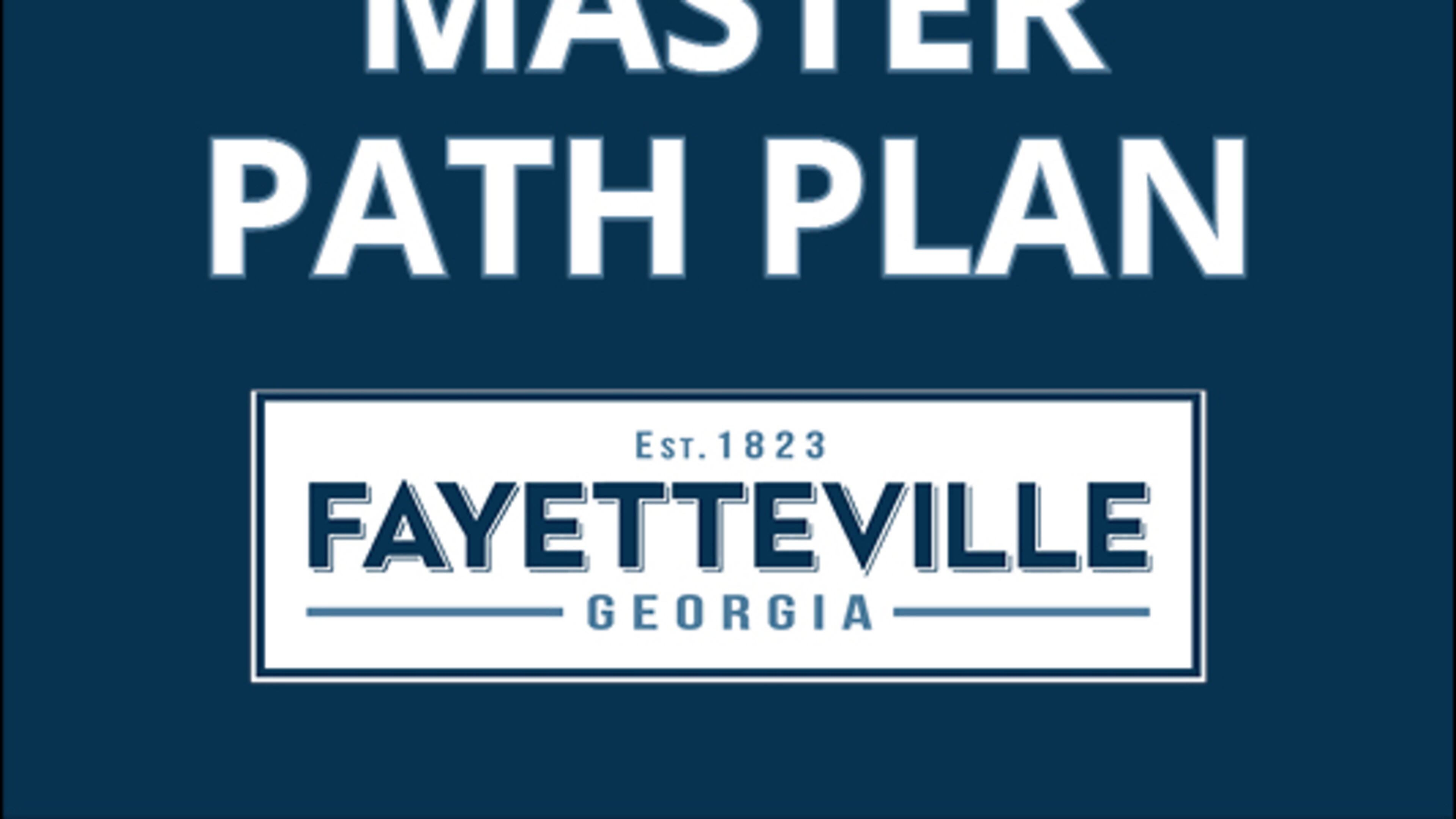 Fayetteville residents can learn more about the path plan and offer comments at City Hall Thursday night. Courtesy City of Fayetteville