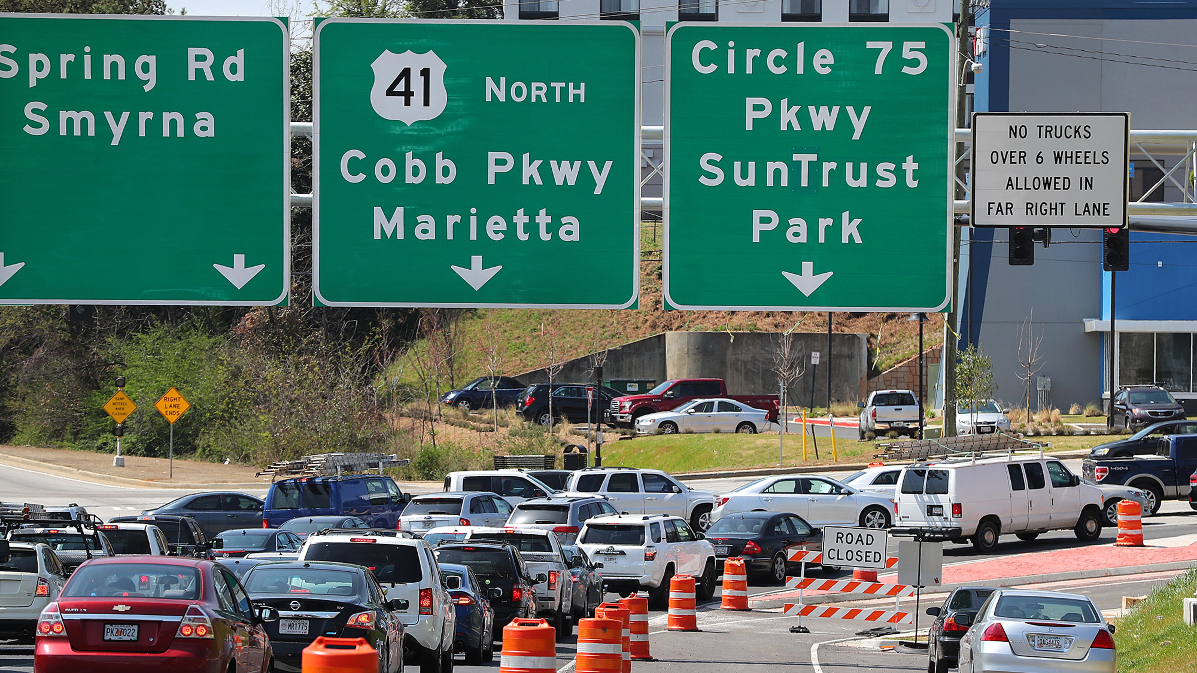 The chief executive officer of the Cobb County Chamber of Commerce says 45 percent of businesses that chose not to locate in the county said the reson was its lack of transit connectivity. Curtis Compton/ccompton@ajc.com