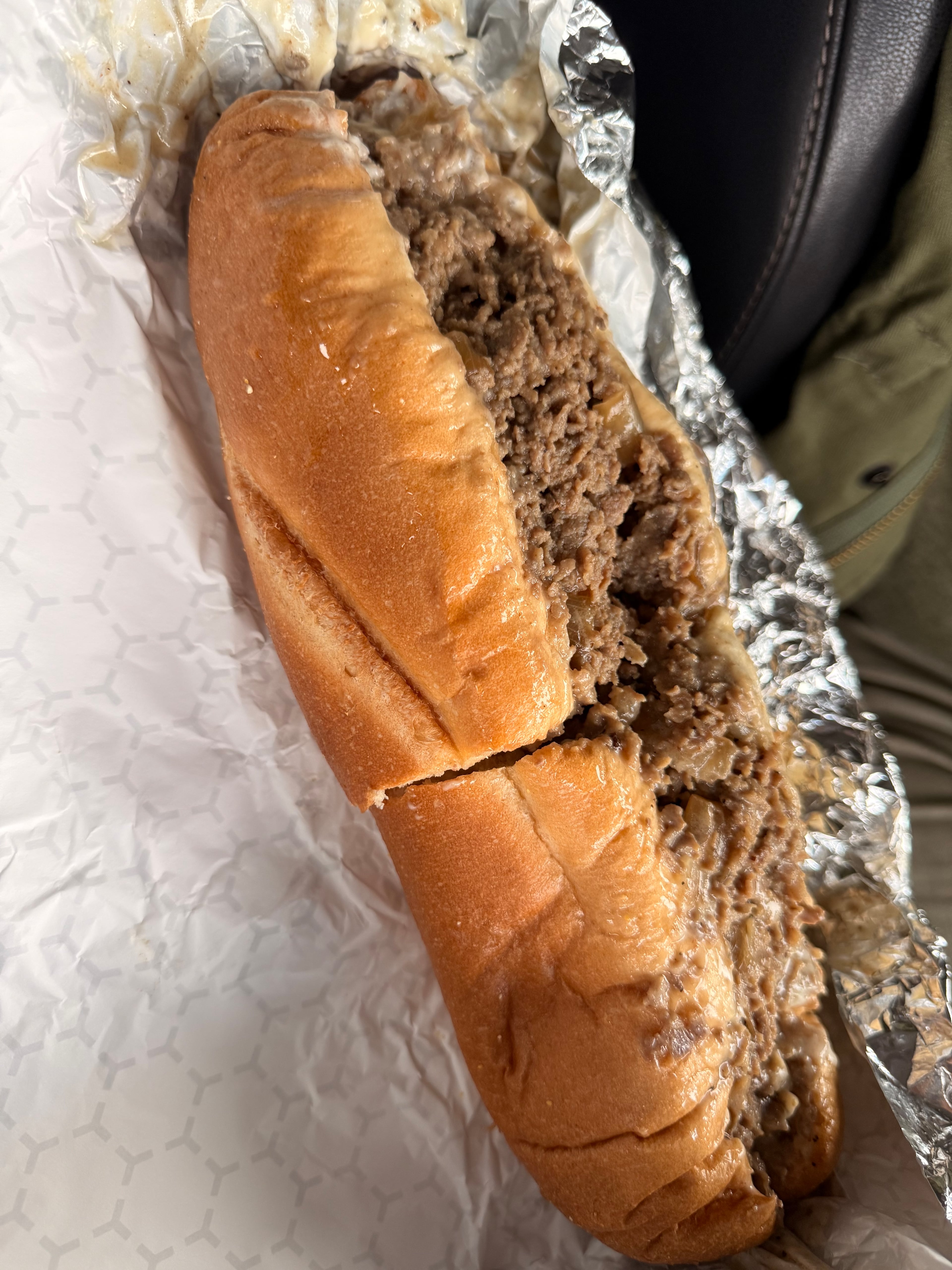 The cheesesteak at Uncle Phill's. (Justin Brown for the AJC)
