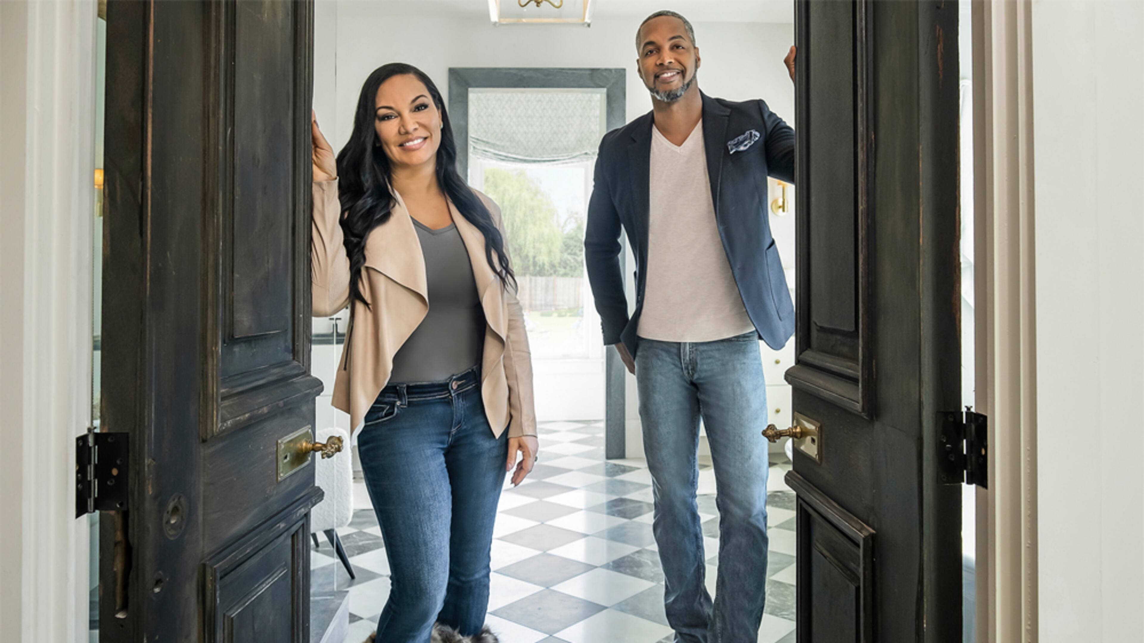 HGTV's 'Married to Real Estate" features Atlanta power couple Egypt Sherrod and Mike Jackson.