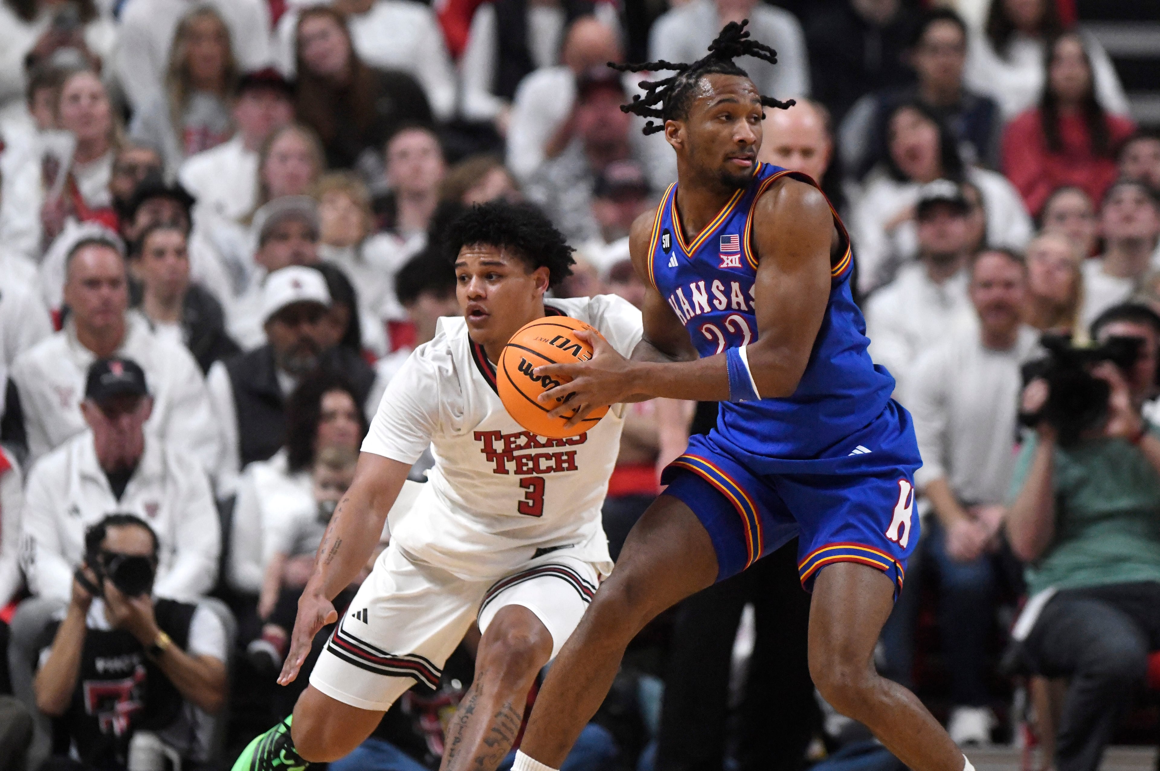 Kansas Texas Tech Basketball