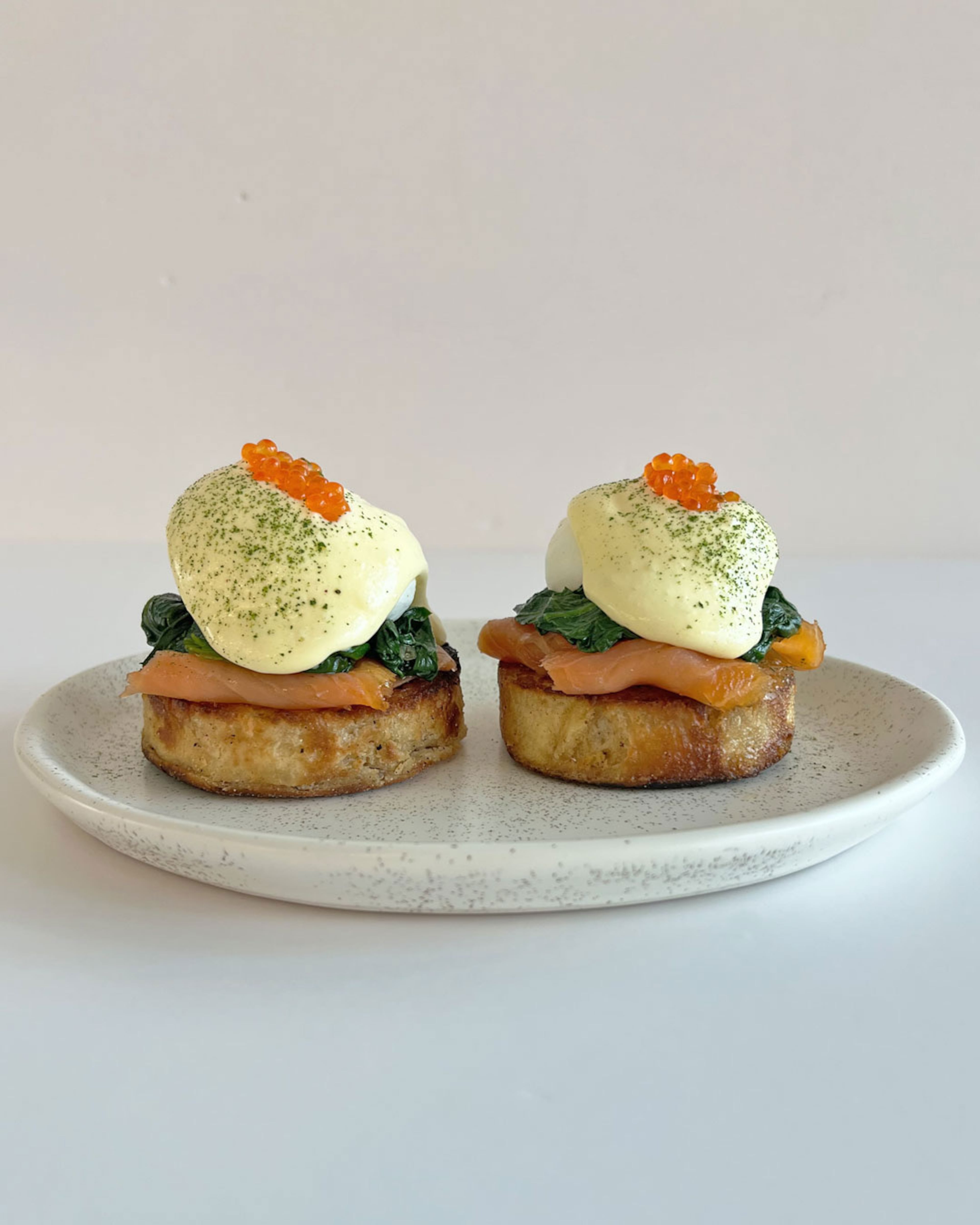 Smoked salmon on an English muffin and topped with an egg and Hollandaise sauce is on the menu at Summerland Cafe, Anne Quatrano's latest breakfast and lunch restaurant. (Courtesy of Summerland)