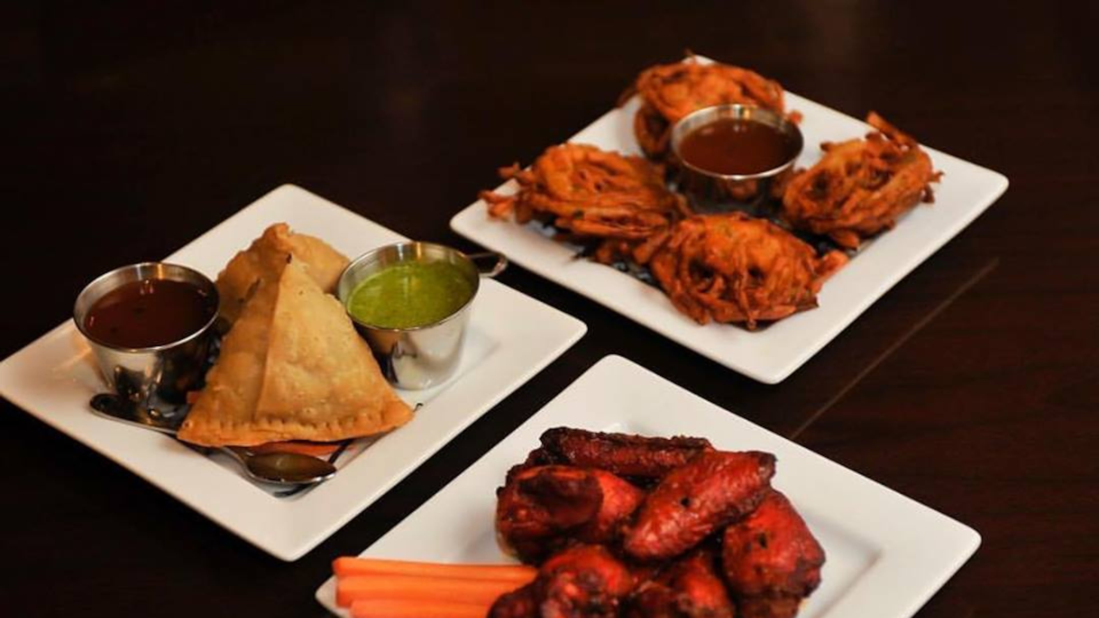 Raduni Indian Restaurant, whose dishes are shown, failed its recent health inspection.